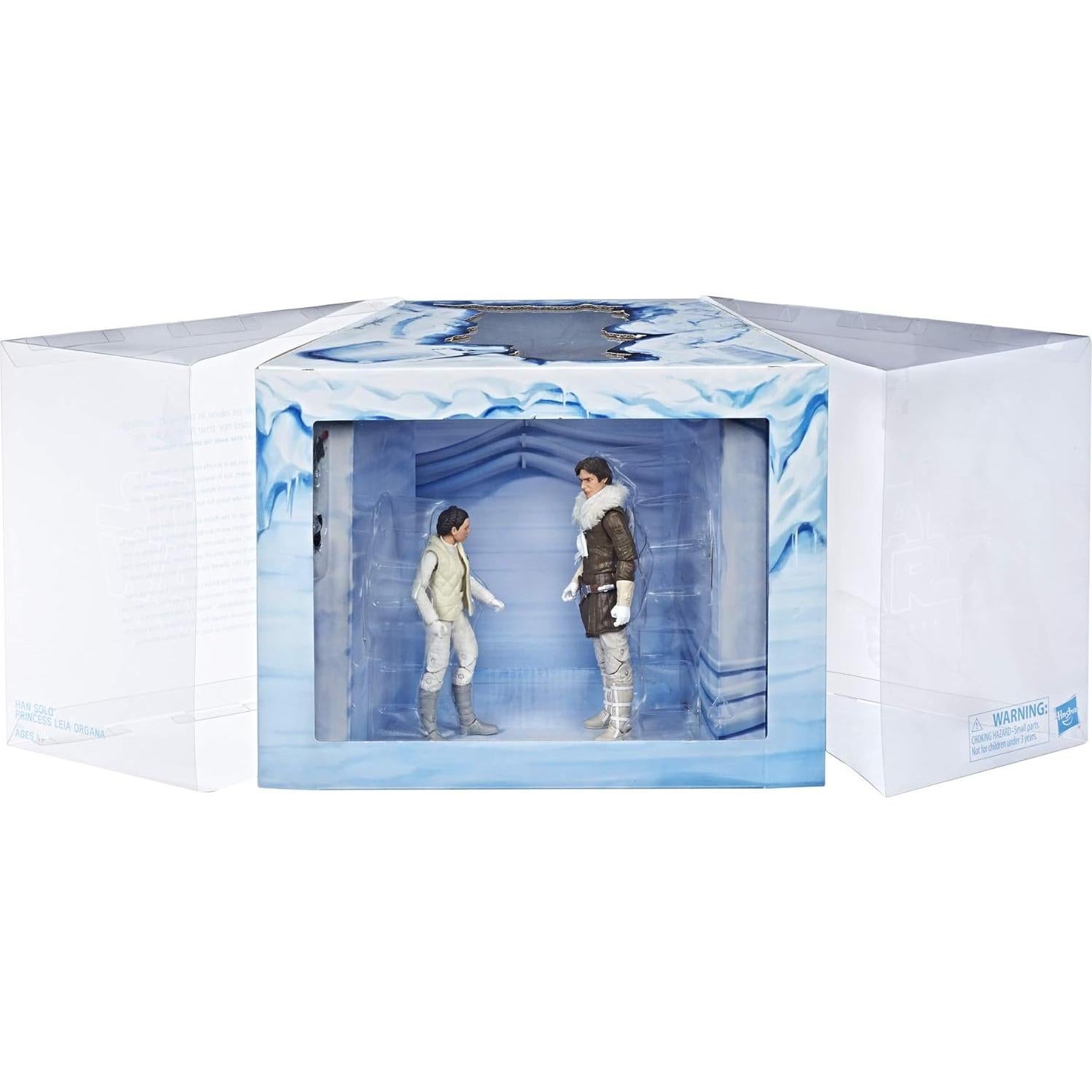 Figuras Star Wars Black Series Leia Organa y Han Solo 15 cm