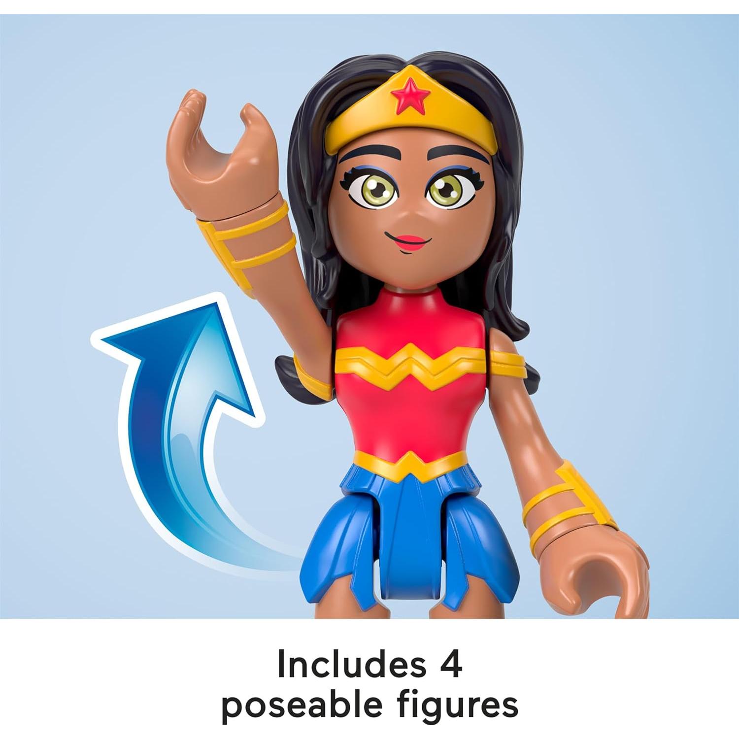 Fisher-Price Imaginext DC Super Friends Set de Figuras 4 Piezas