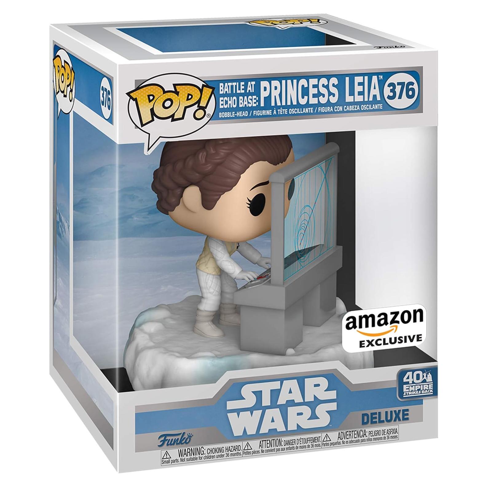 Funko Pop! Deluxe Star Wars Princesa Leia Batalla Echo Base