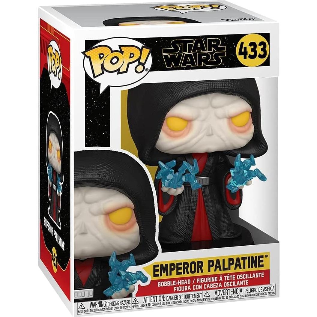 Funko POP Star Wars Emperador Palpatine Revitalizado 10.8cm