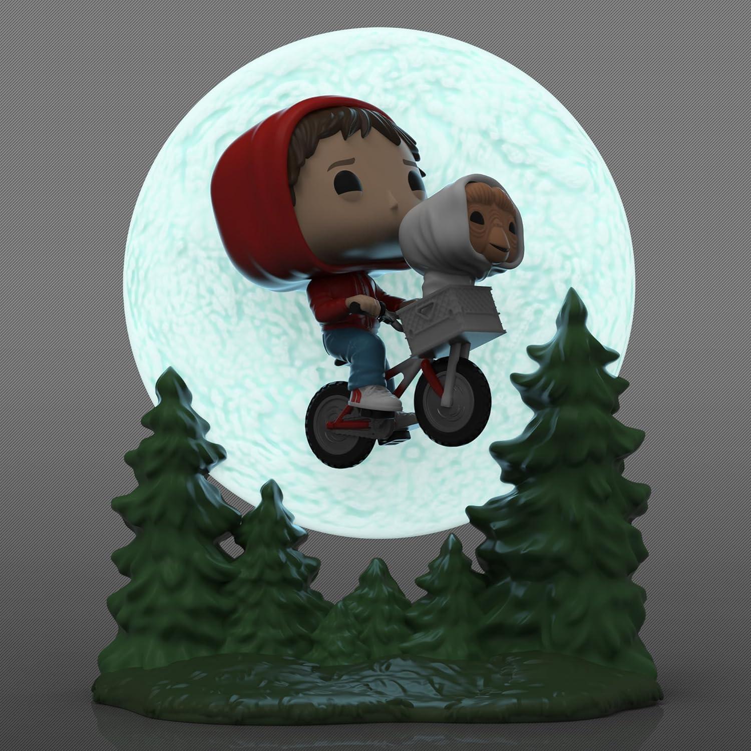 Funko Pop! Moment E.T. El Extraterrestre - Elliott y E.T. Volando
