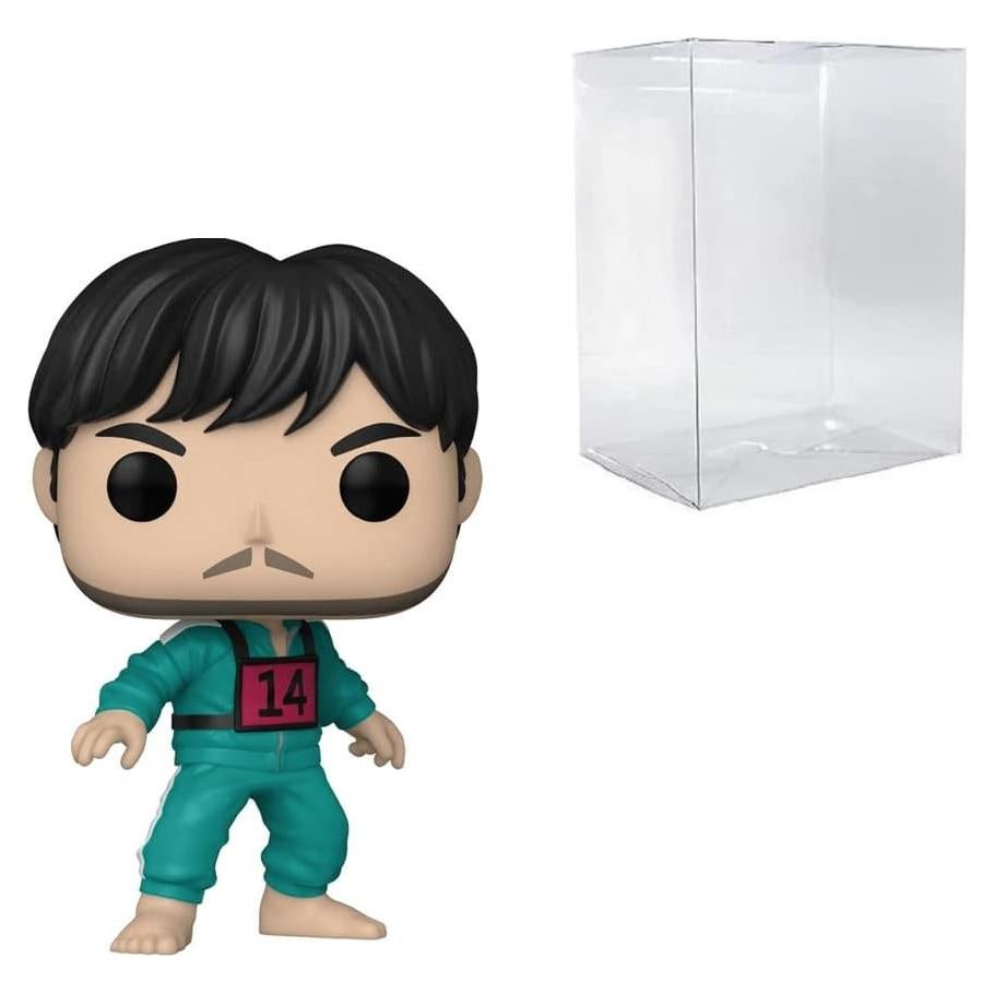 Figura Pop! Juego del Calamar Cho Sang Woo 218 con Protector