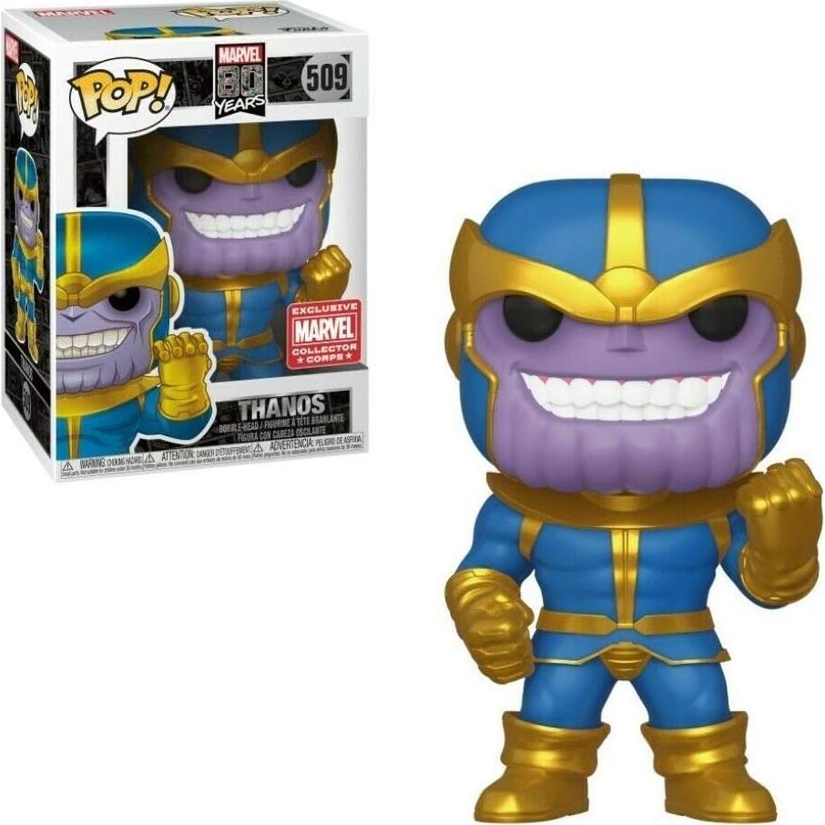 Figura de Vinilo POP! Thanos 80 Aniversario Funko 16.6 cm