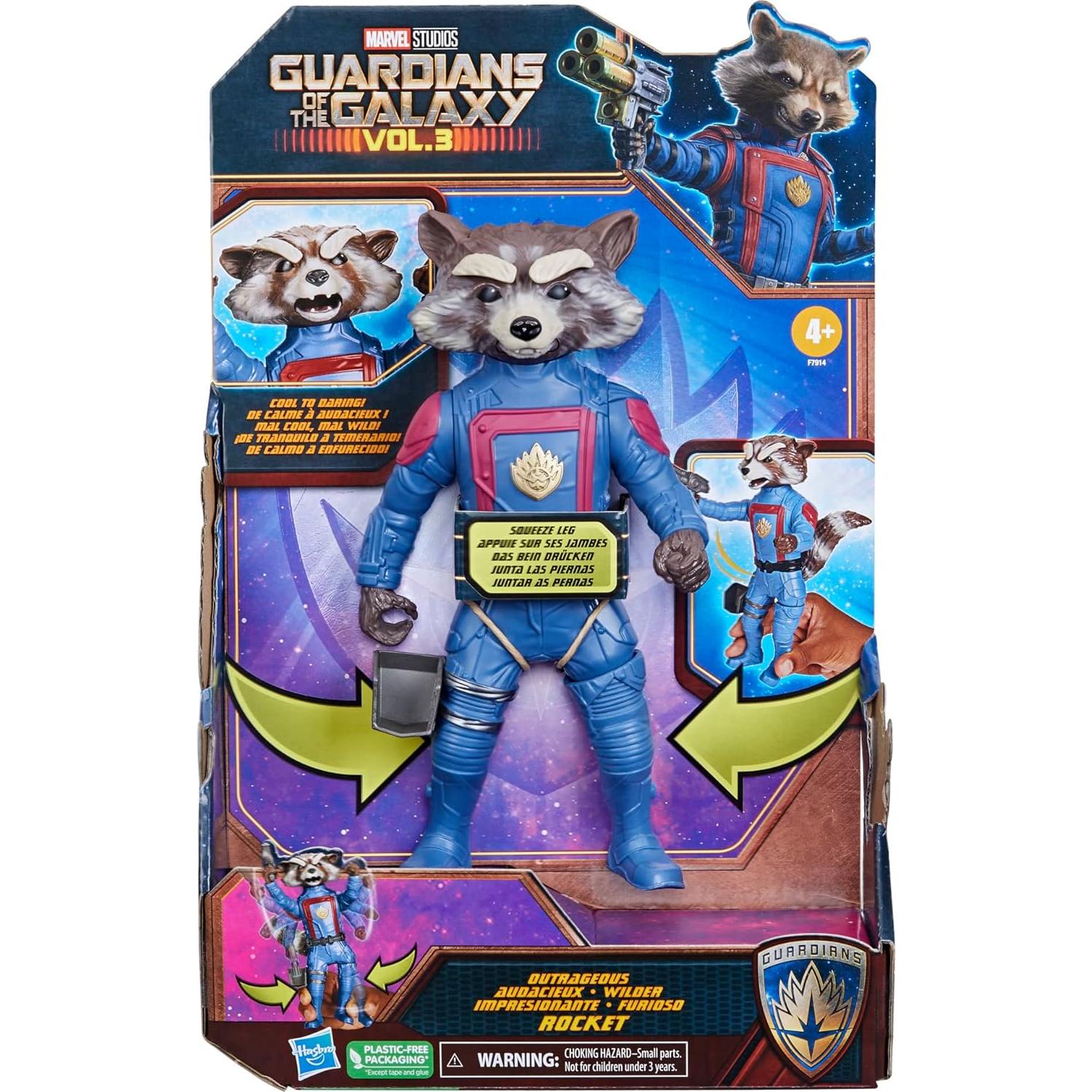 Figura de Acción Rocket Marvel 20.32 cm para Niños 4+