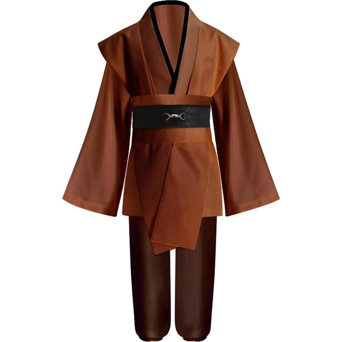 Disfraz de niño con capucha y pantalones - Marrón - Extra Grande