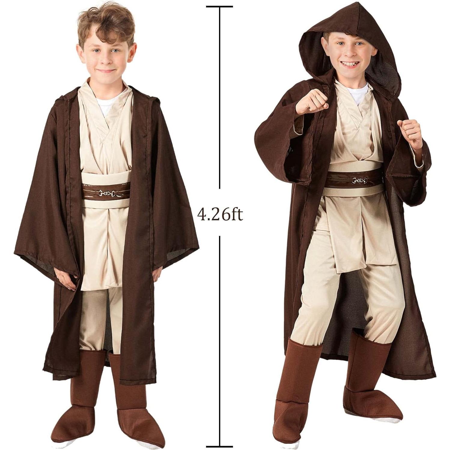 Disfraz de Caballero para Niños 5 Piezas con Capa y Sable