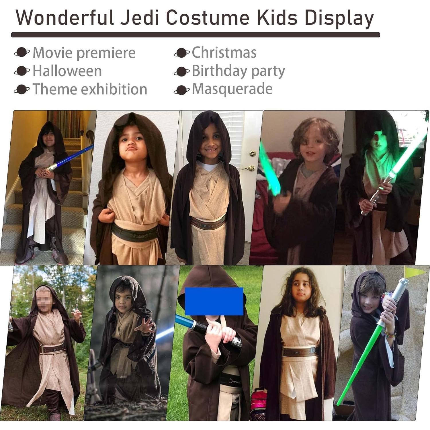 Disfraz de Caballero para Niños 5 Piezas con Capa y Sable