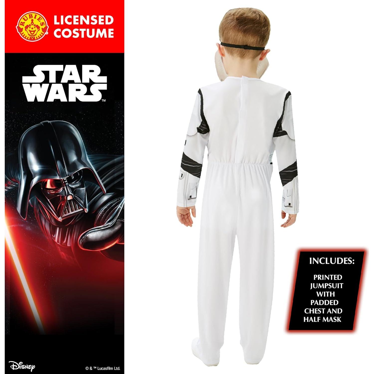 Disfraz Deluxe Stormtrooper Star Wars - Grande - Mono y Máscara