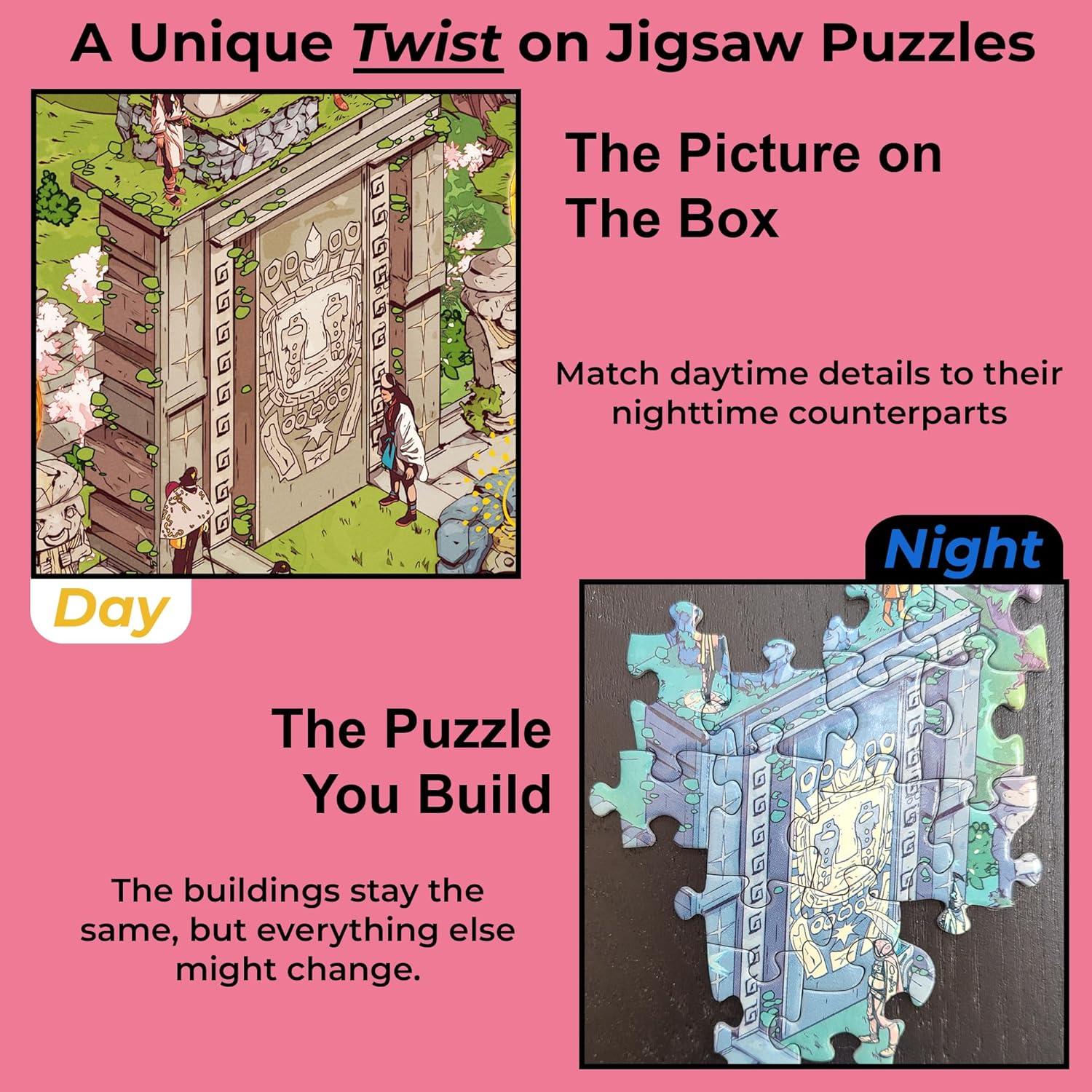 Rompecabezas Time Warp Sala de da Vinci 1000 Piezas 67.31x48.90 cm