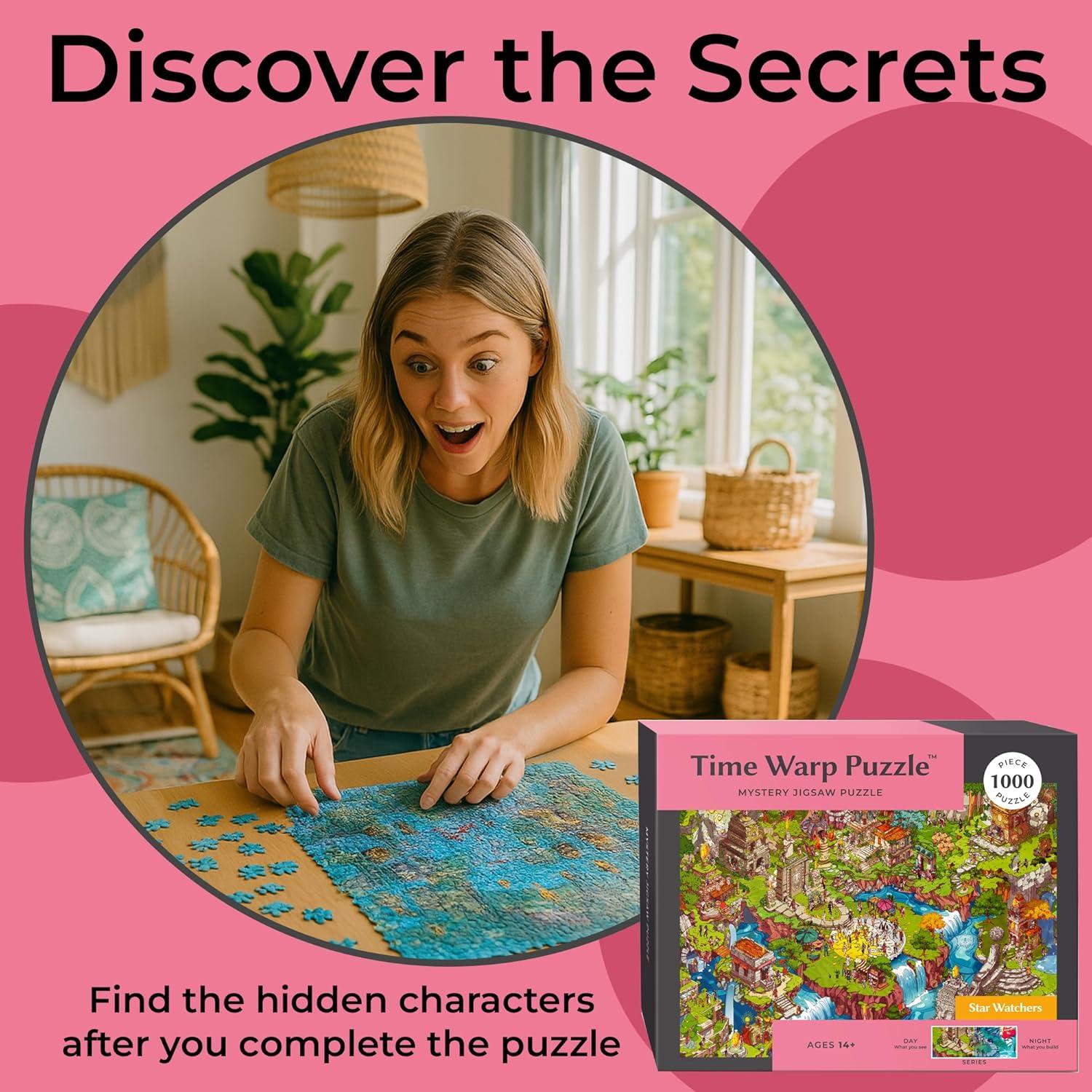 Rompecabezas Time Warp Sala de da Vinci 1000 Piezas 67.31x48.90 cm