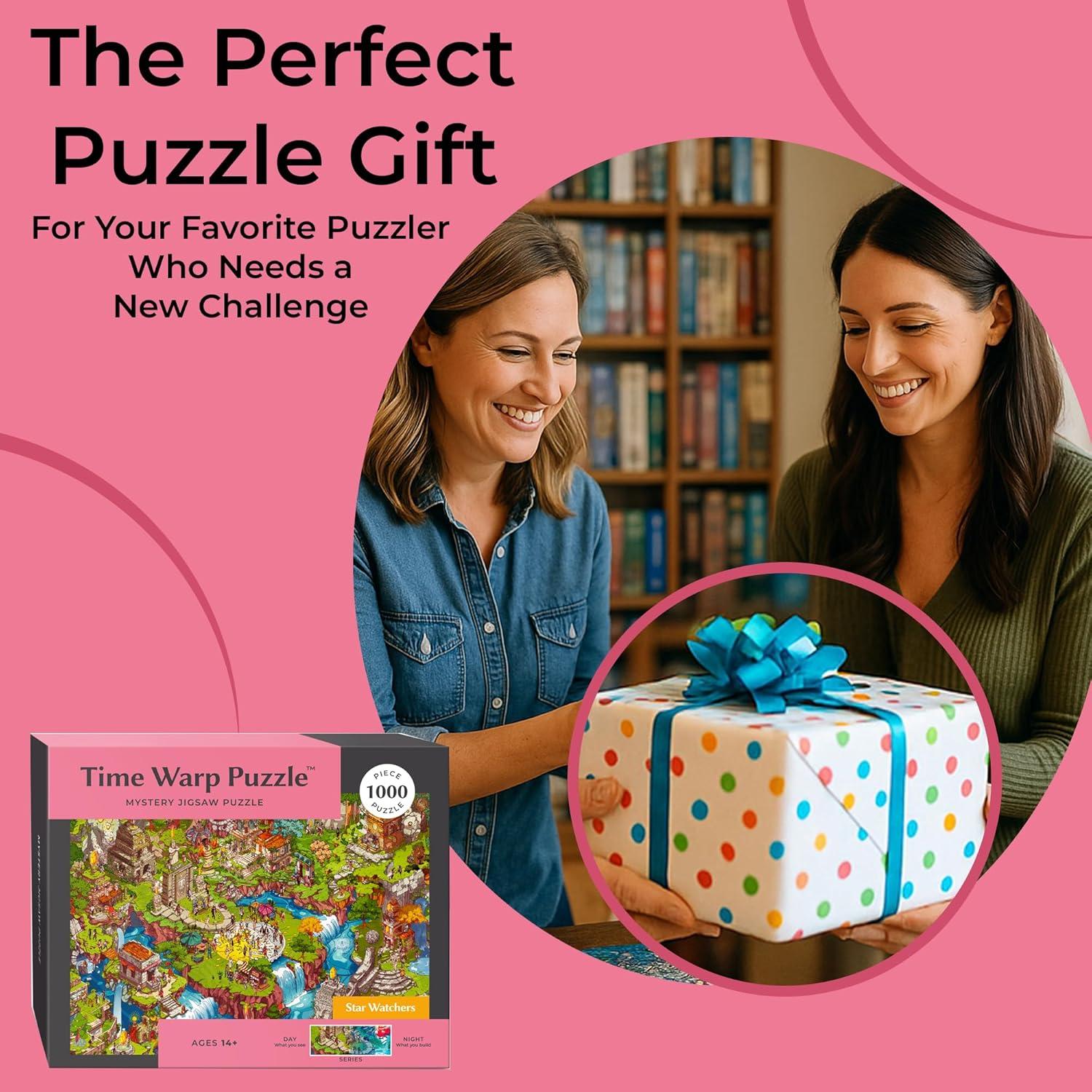 Rompecabezas Time Warp Sala de da Vinci 1000 Piezas 67.31x48.90 cm