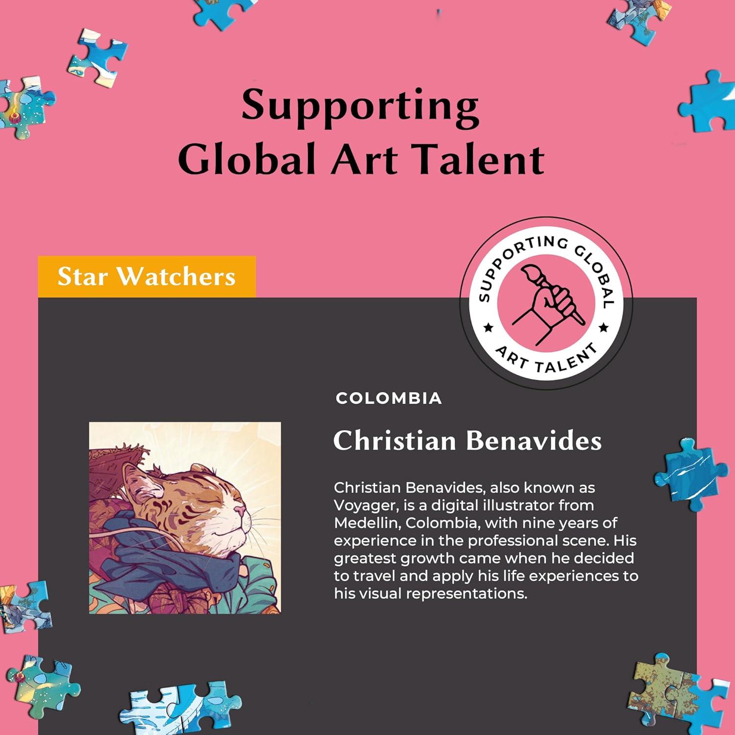 Rompecabezas Time Warp Sala de da Vinci 1000 Piezas 67.31x48.90 cm