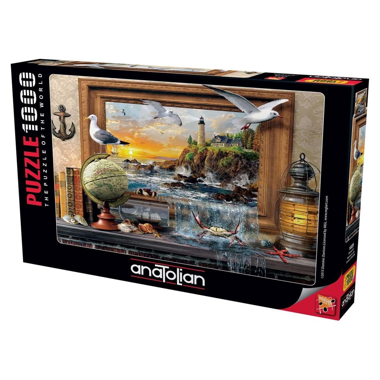 Rompecabezas Anatolian Vida Marina 1000 Piezas 48.3x66 cm