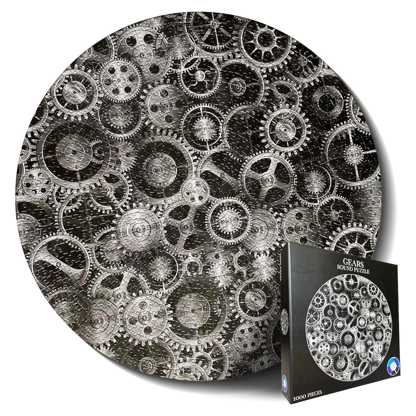 Rompecabezas Redondo 1000 Piezas Spyglass Puzzles Engranajes