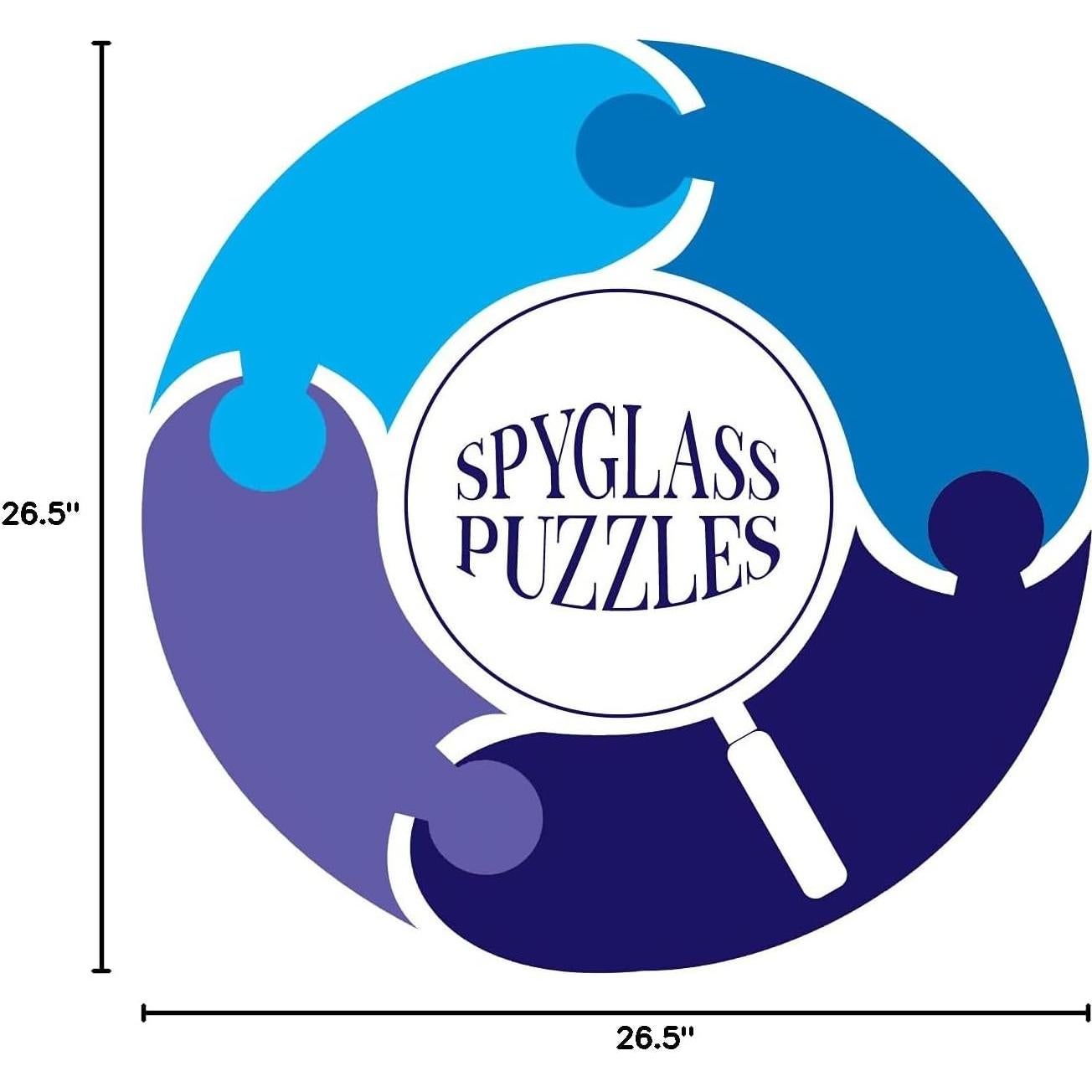Rompecabezas Redondo 1000 Piezas Spyglass Puzzles Engranajes