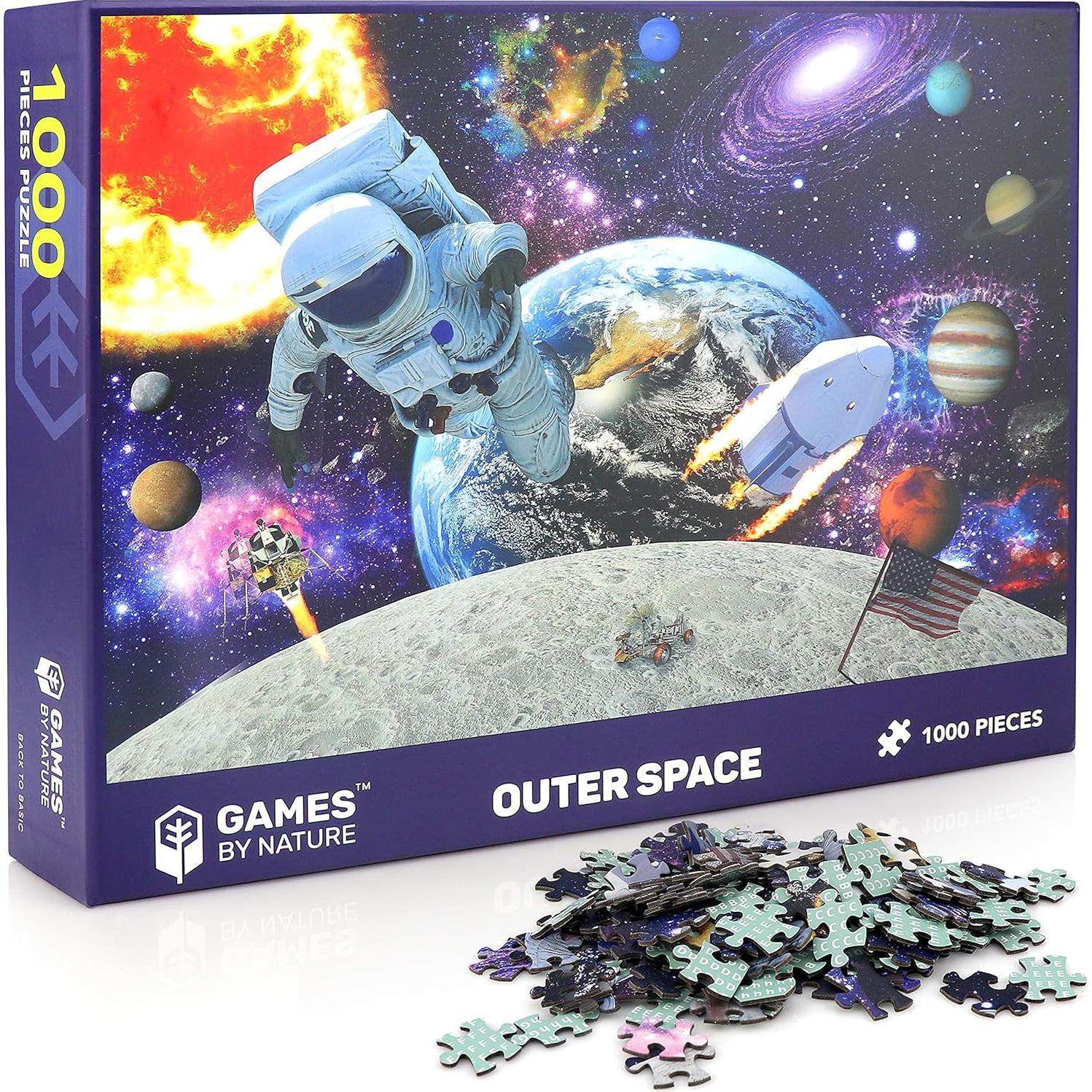 Rompecabezas Espacial 1000 Piezas Games by Nature 69.85x49.53cm