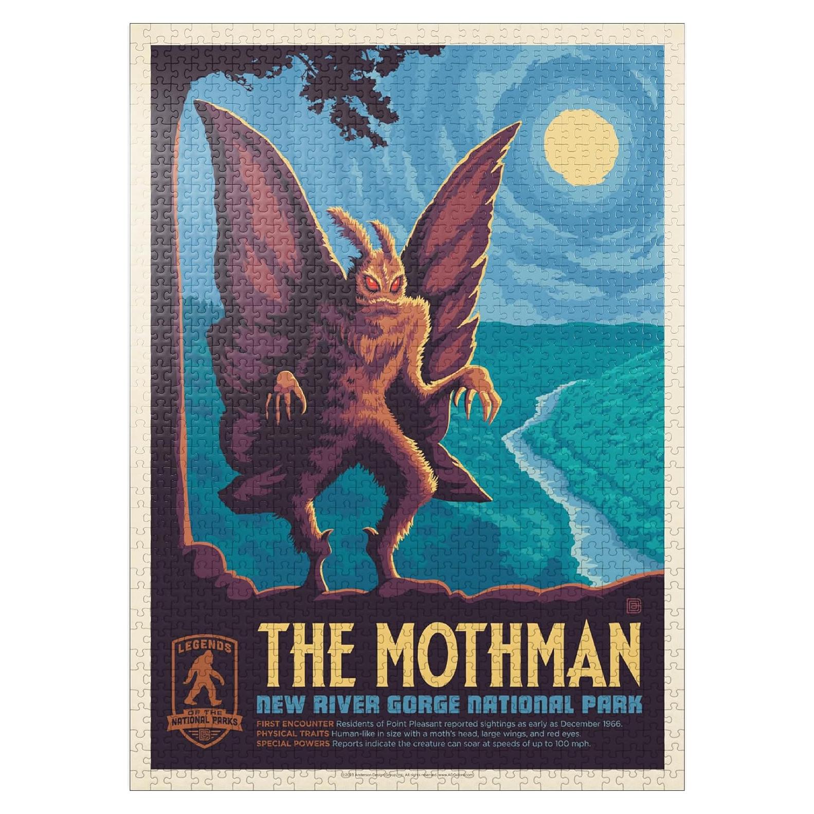 Rompecabezas 1000 Piezas MyPuzzle Mothman Parques Nacionales
