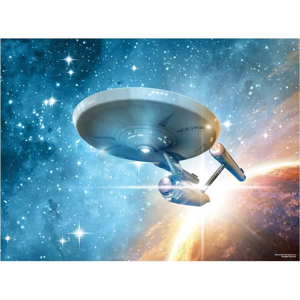 Rompecabezas 500 Piezas Star Trek Frontera Final 53.3x54.6cm