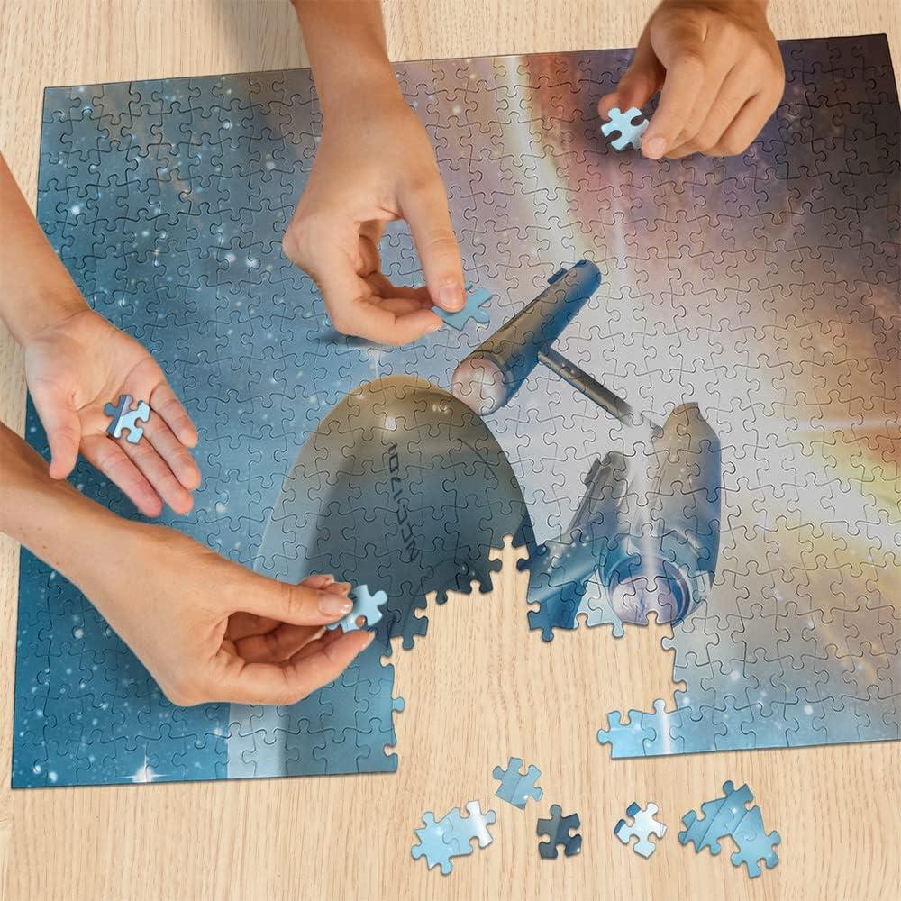 Rompecabezas 500 Piezas Star Trek Frontera Final 53.3x54.6cm