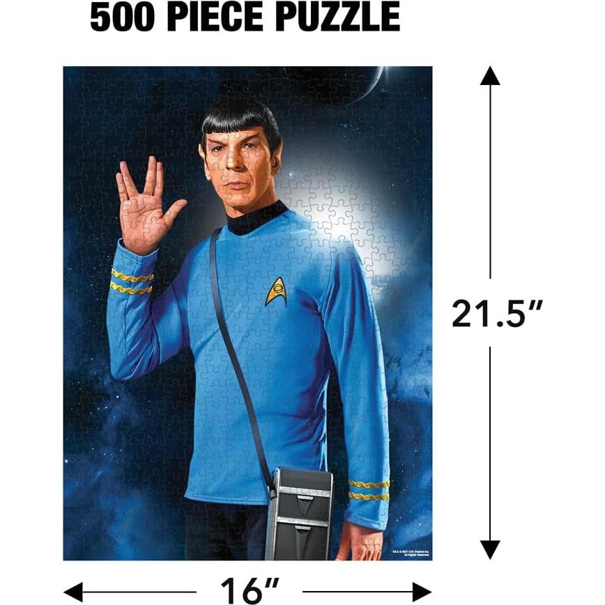 Rompecabezas 500 Piezas Star Trek Spock 40.6x54.6 cm