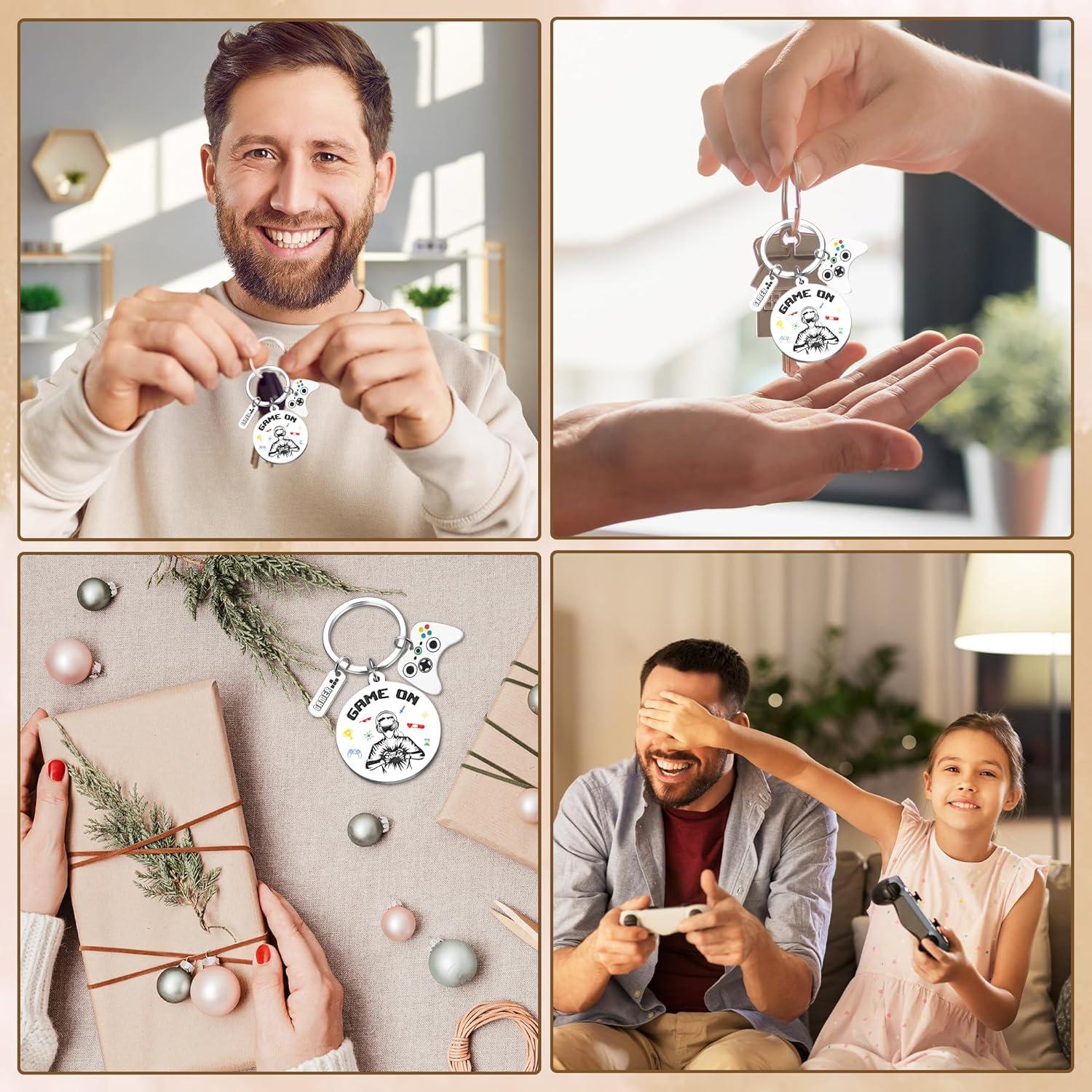 Llavero de Controlador de Videojuegos Metalico Liuhongfa