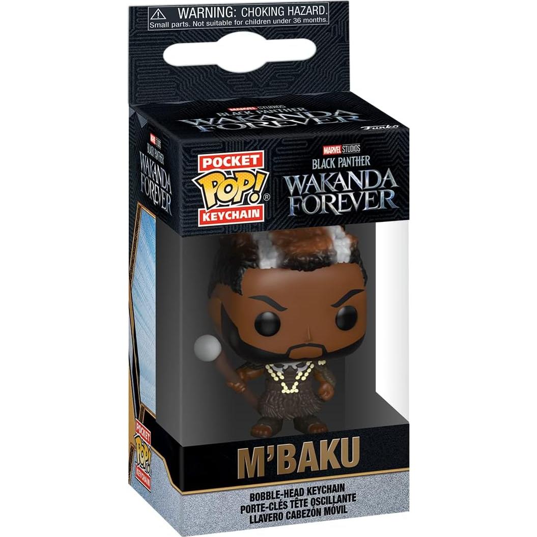 Llavero Funko Pop! M'Baku Pantera Negra Wakanda 10.16 cm