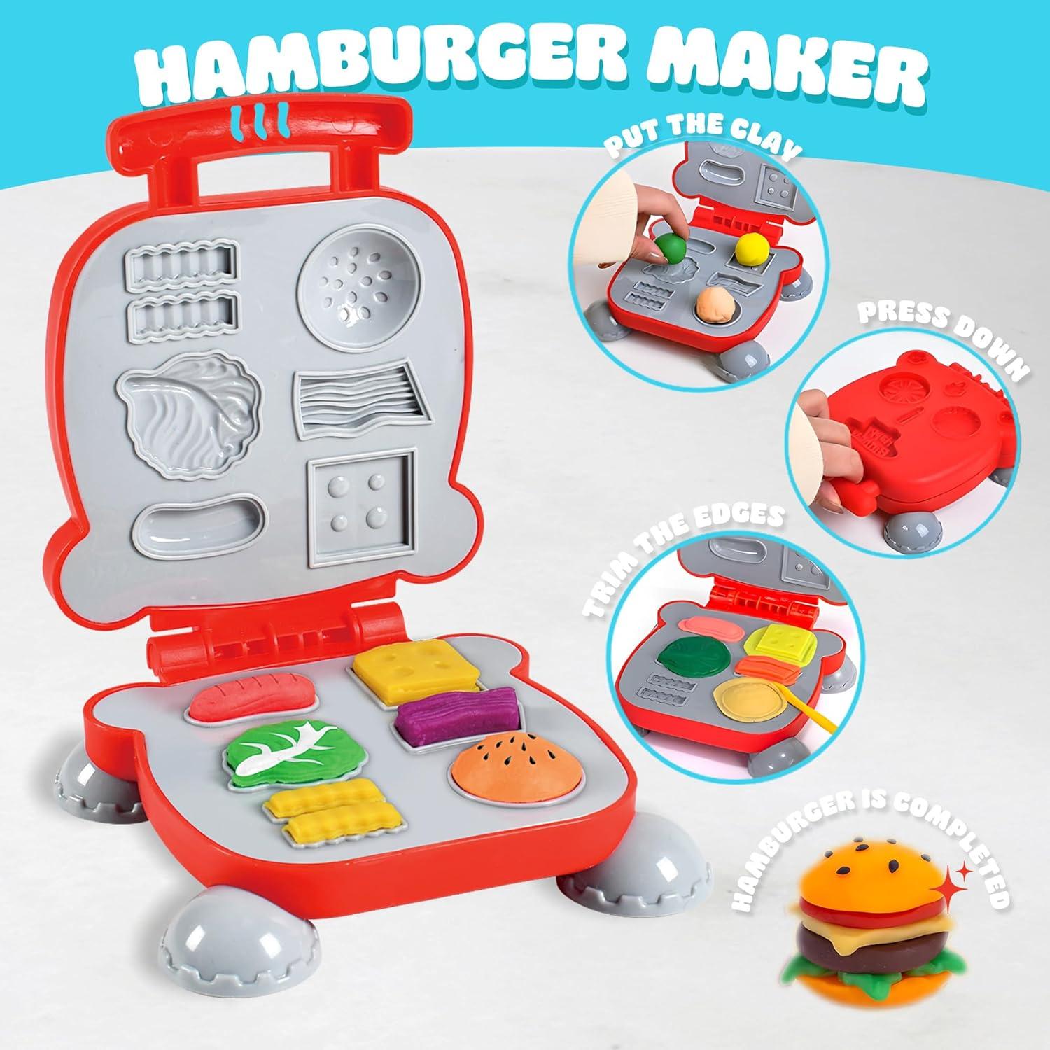 Juegos de Plastilina SANCO 24 Colores para Niños 3-8 Años