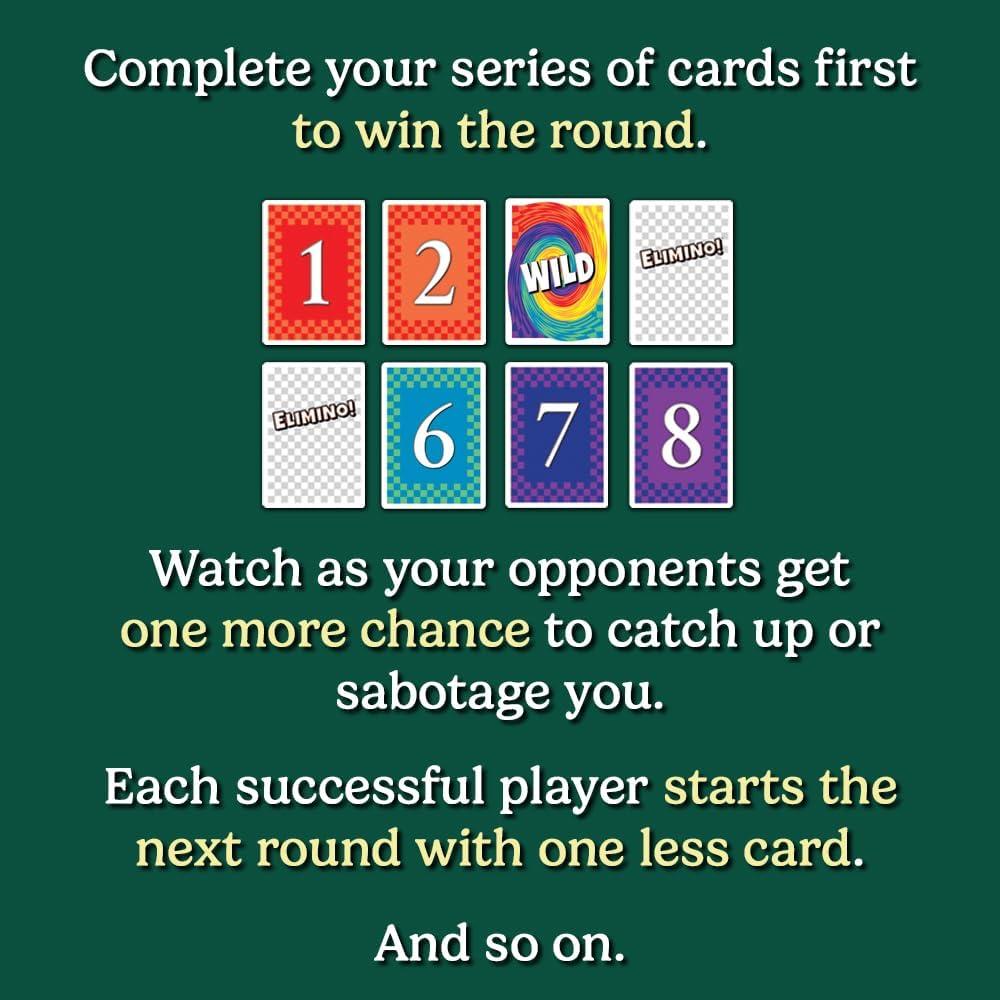 Juego de Cartas Elimino! Wishing Well Games 15.9x11.4 cm