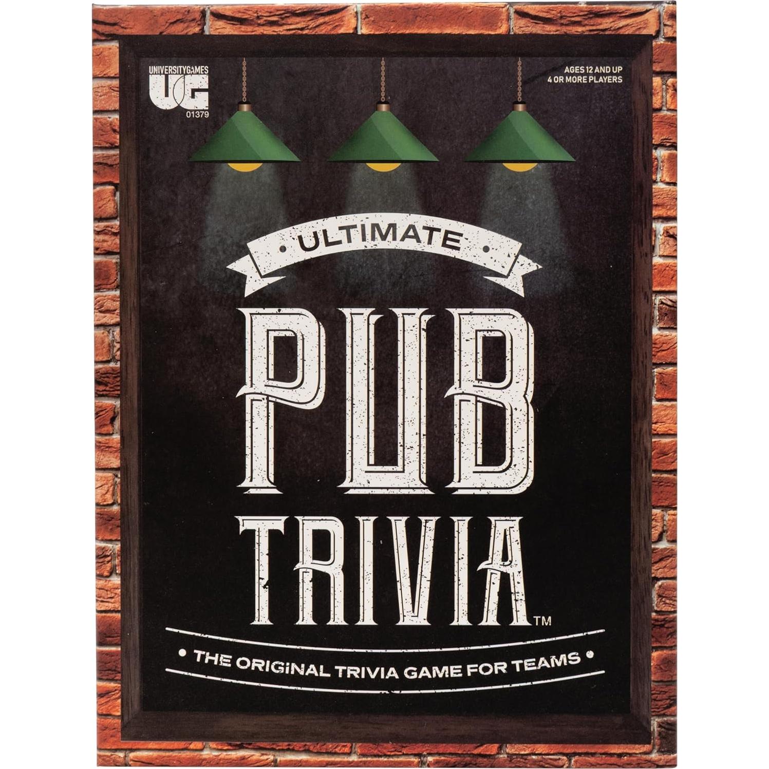 Juego de Trivia Ultimate Pub University Games para 4+ Jugadores