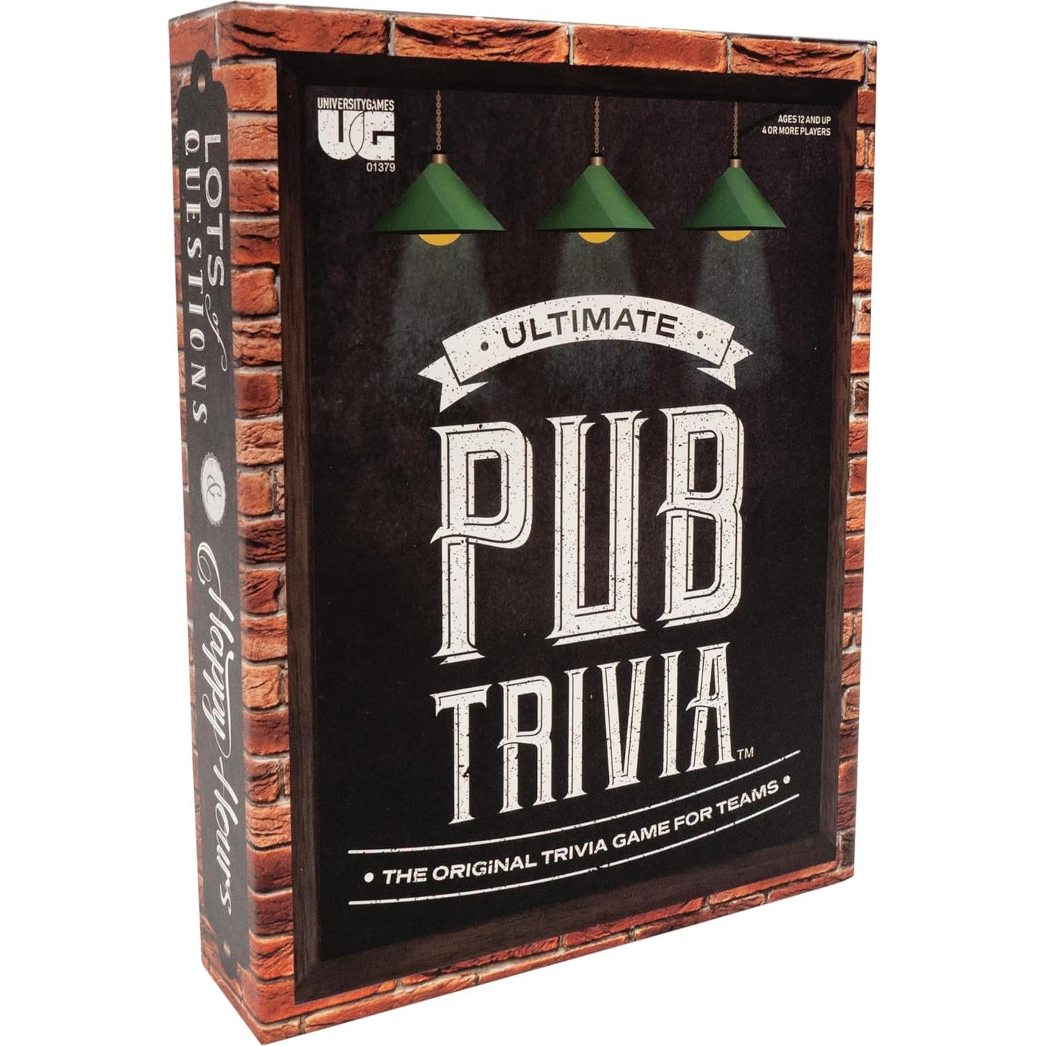 Juego de Trivia Ultimate Pub University Games para 4+ Jugadores