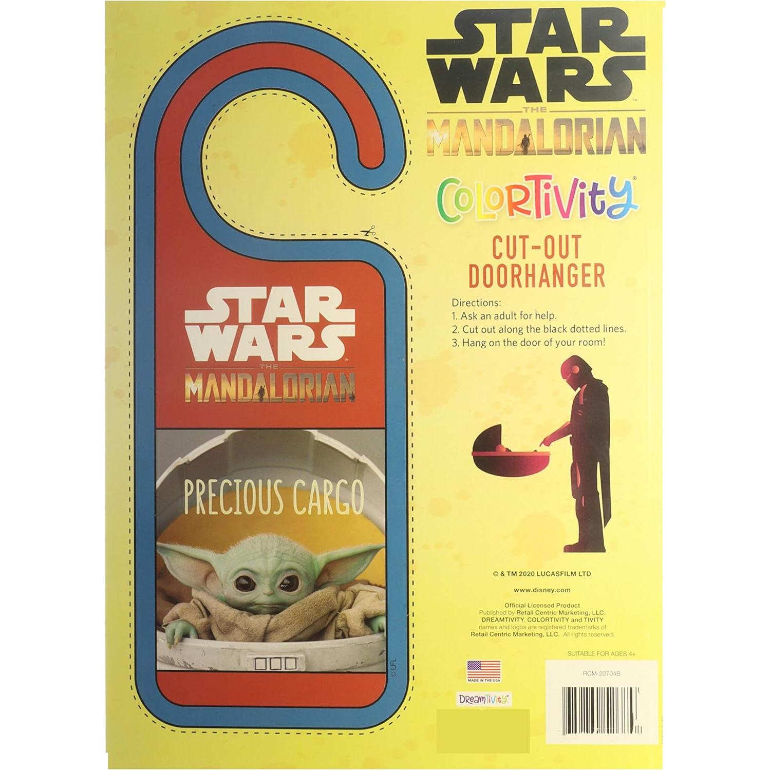 Set de Colorear Star Wars The Mandalorian Baby Yoda