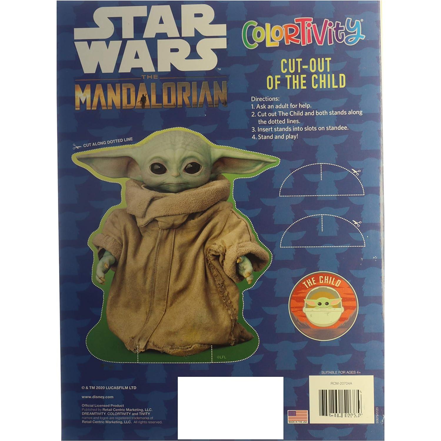 Set de Colorear Star Wars The Mandalorian Baby Yoda