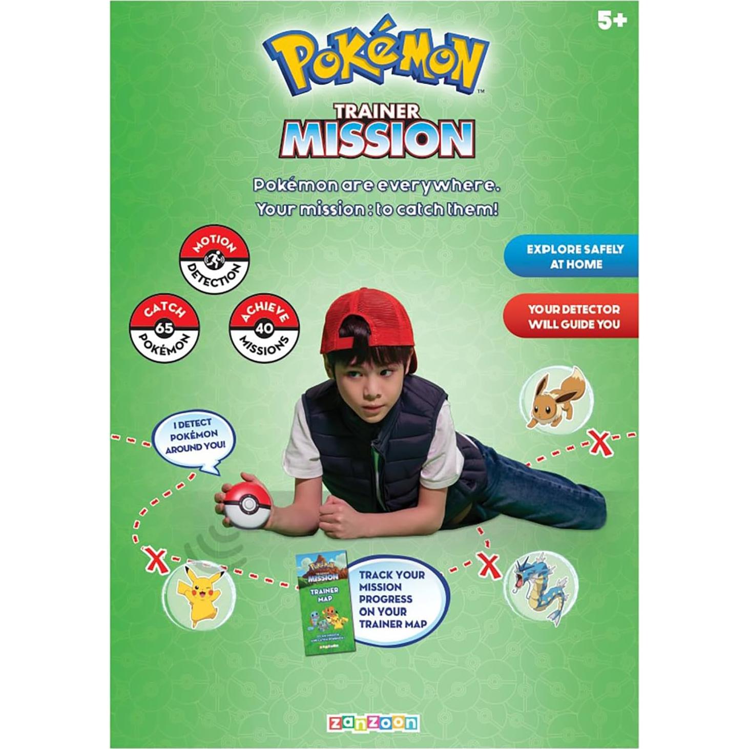 Detector Electrónico Pokémon Misión Entrenador - 40 Misiones