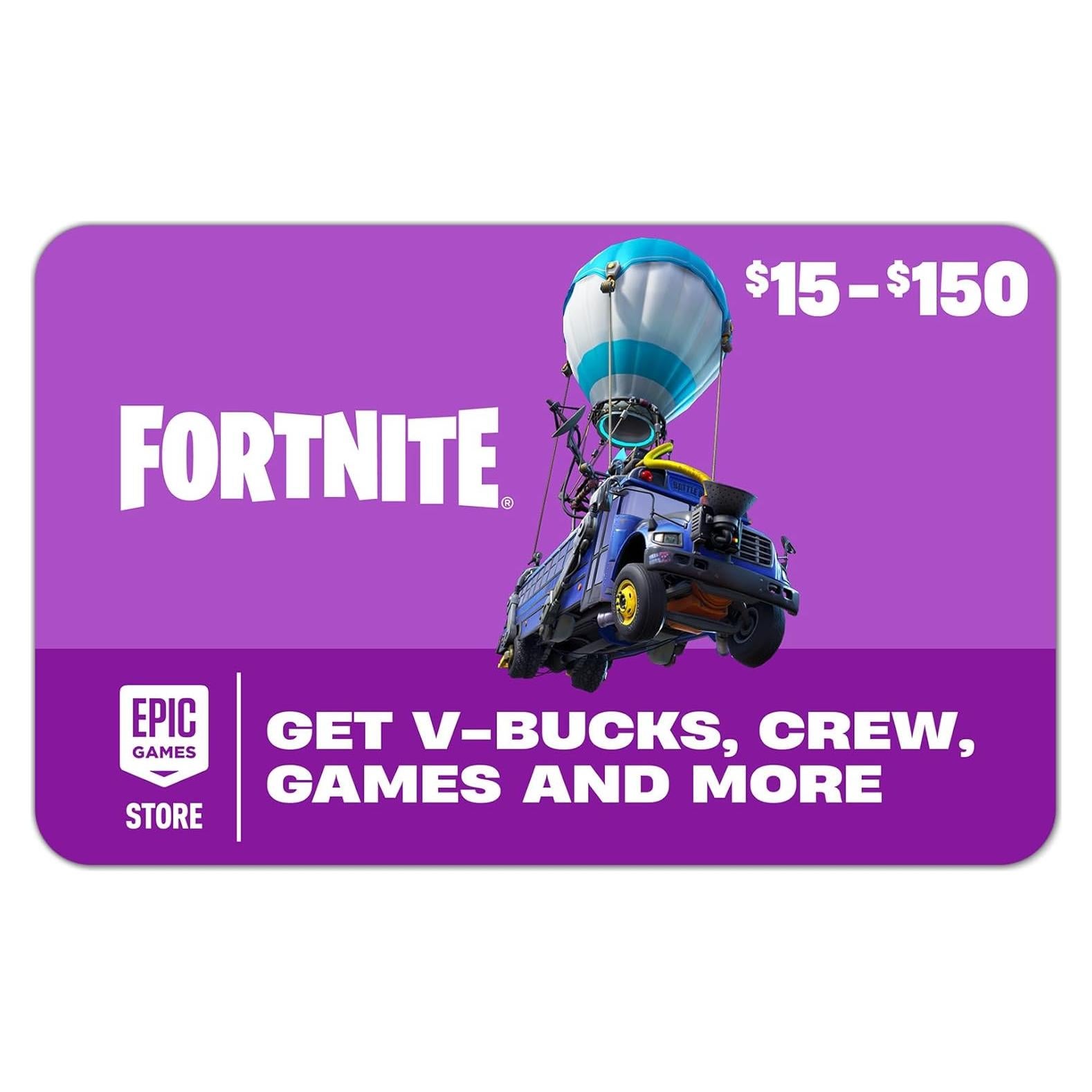 Tarjeta de Regalo Fortnite Epic Games - Canje en línea USD