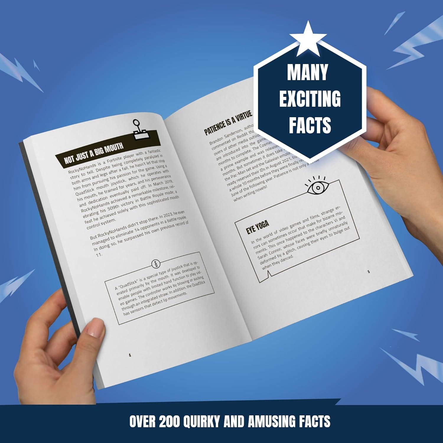 Interesting Facts for Fortnite Fans - Mind-Blowing Trivia and Facts about Fortnite and Battle Royale World | Fortnite Book Fortnite Stuff Fortnite Kid Book Fortnite Gift Curious Minds