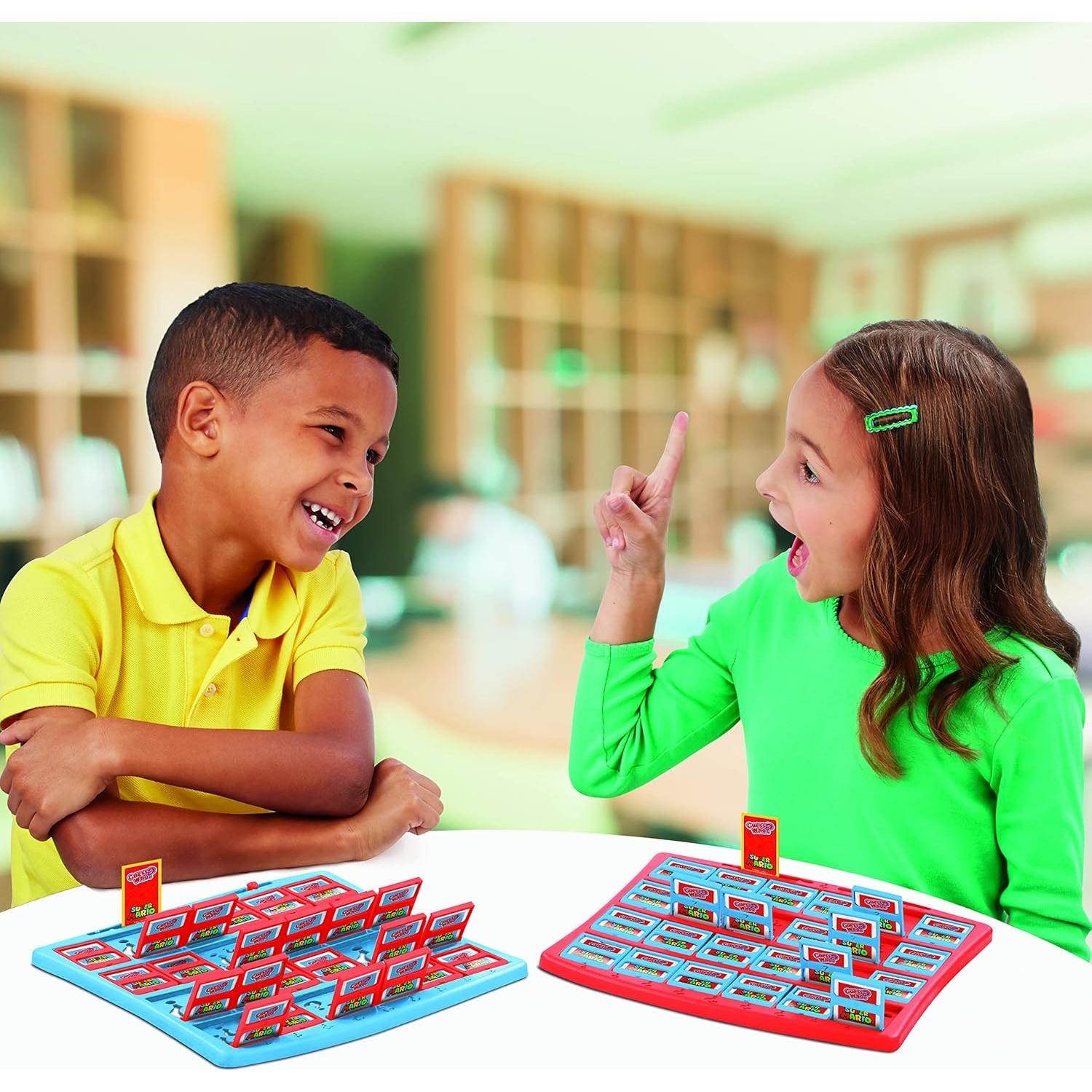 Juego de Mesa Guess Who? Super Mario - 2 Jugadores, 24 Personajes