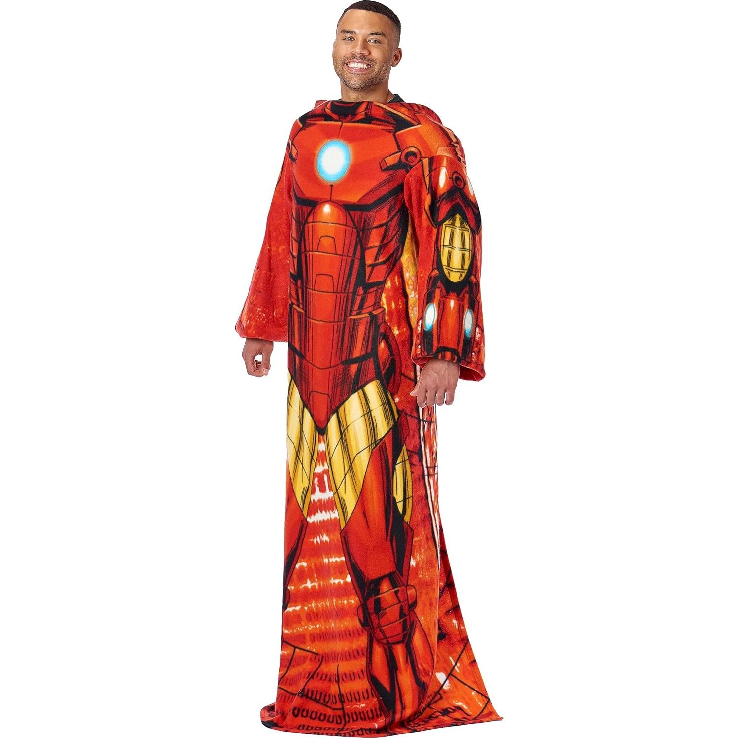 Manta Comoda Iron Man Northwest 122x180 cm Multicolor