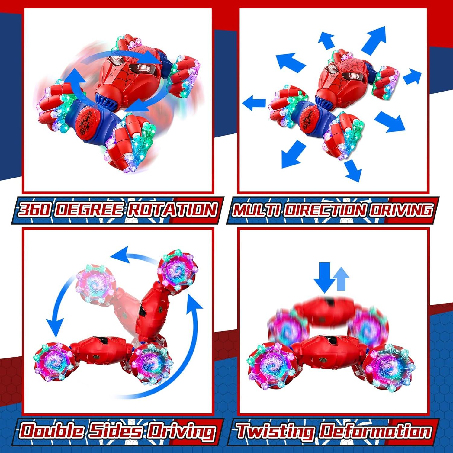 Coche Acrobático RC Uucoco CV8818-102A 360° Sensor Gestos