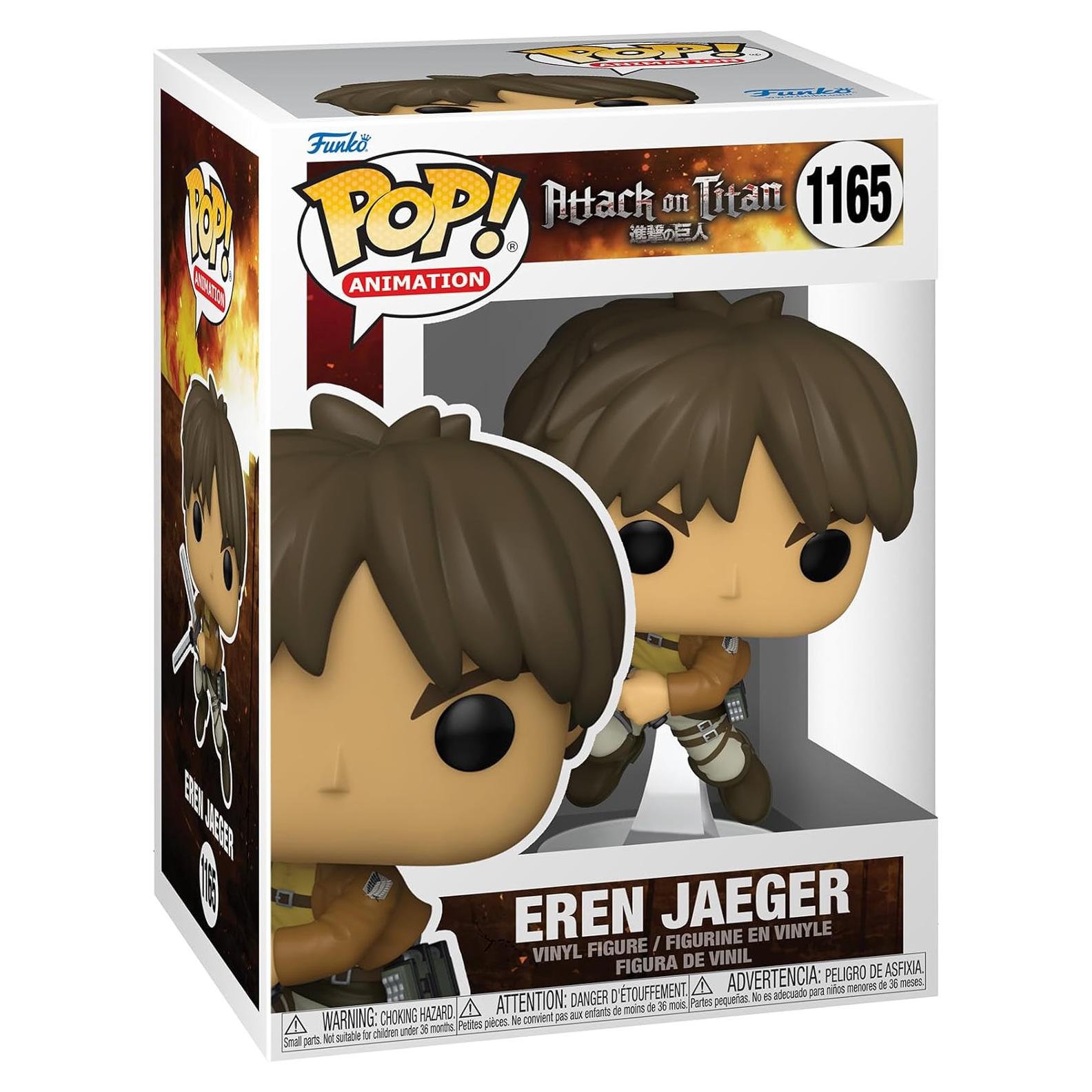 Figura Funko Pop! Eren Jaeger Ataque de los Titanes 11.7cm