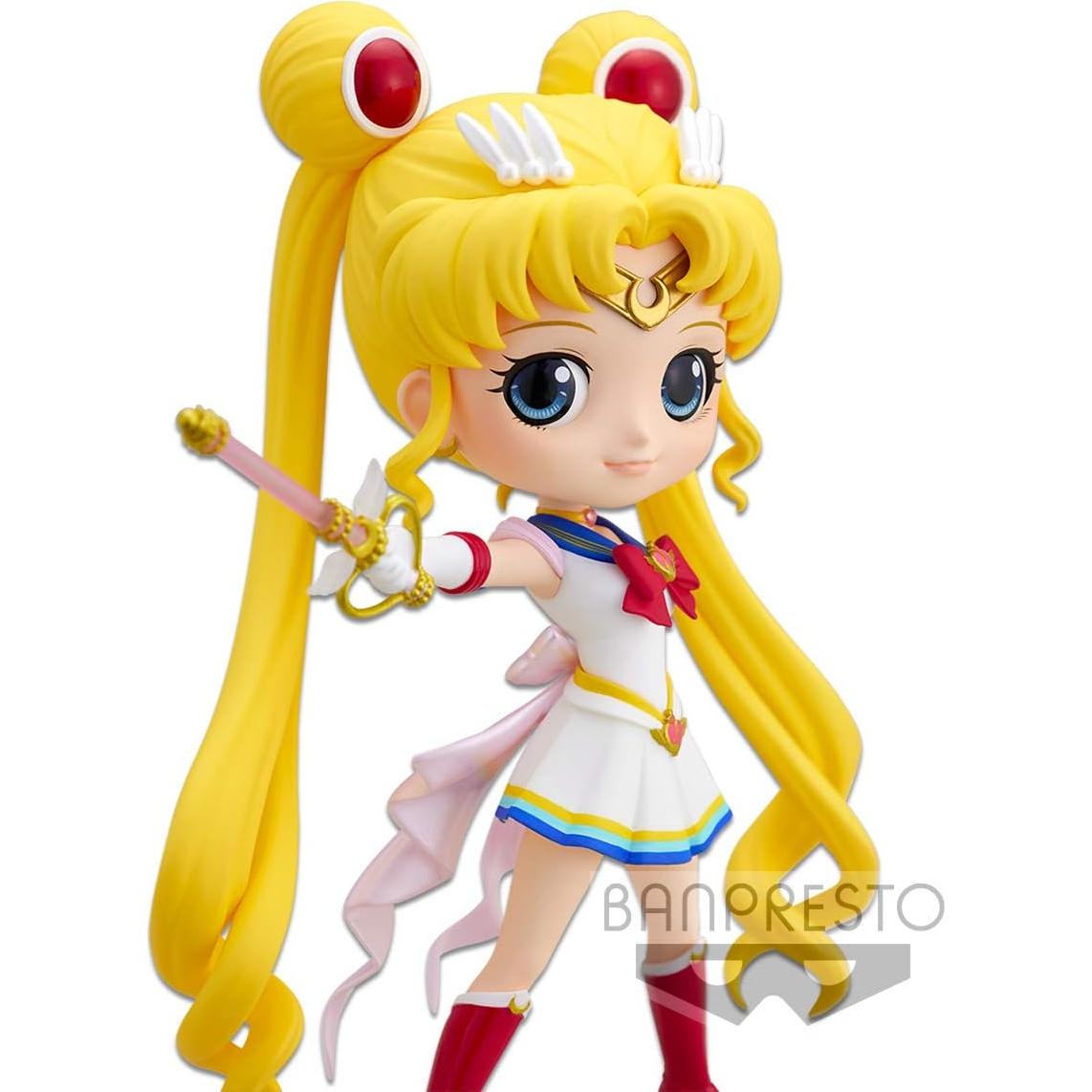 Figura Q Posket Banpresto Sailor Moon Super Sailor Moon 18 cm