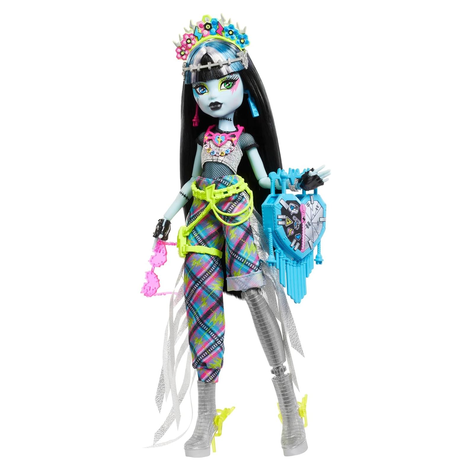 Muñeca Monster High Frankie Stein Monster Fest con accesorios