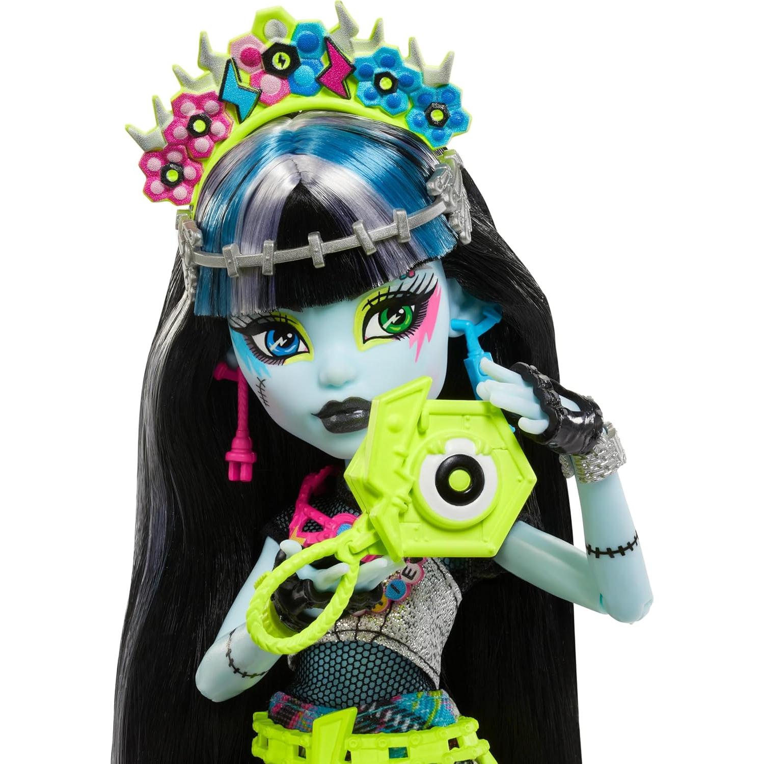Muñeca Monster High Frankie Stein Monster Fest con accesorios