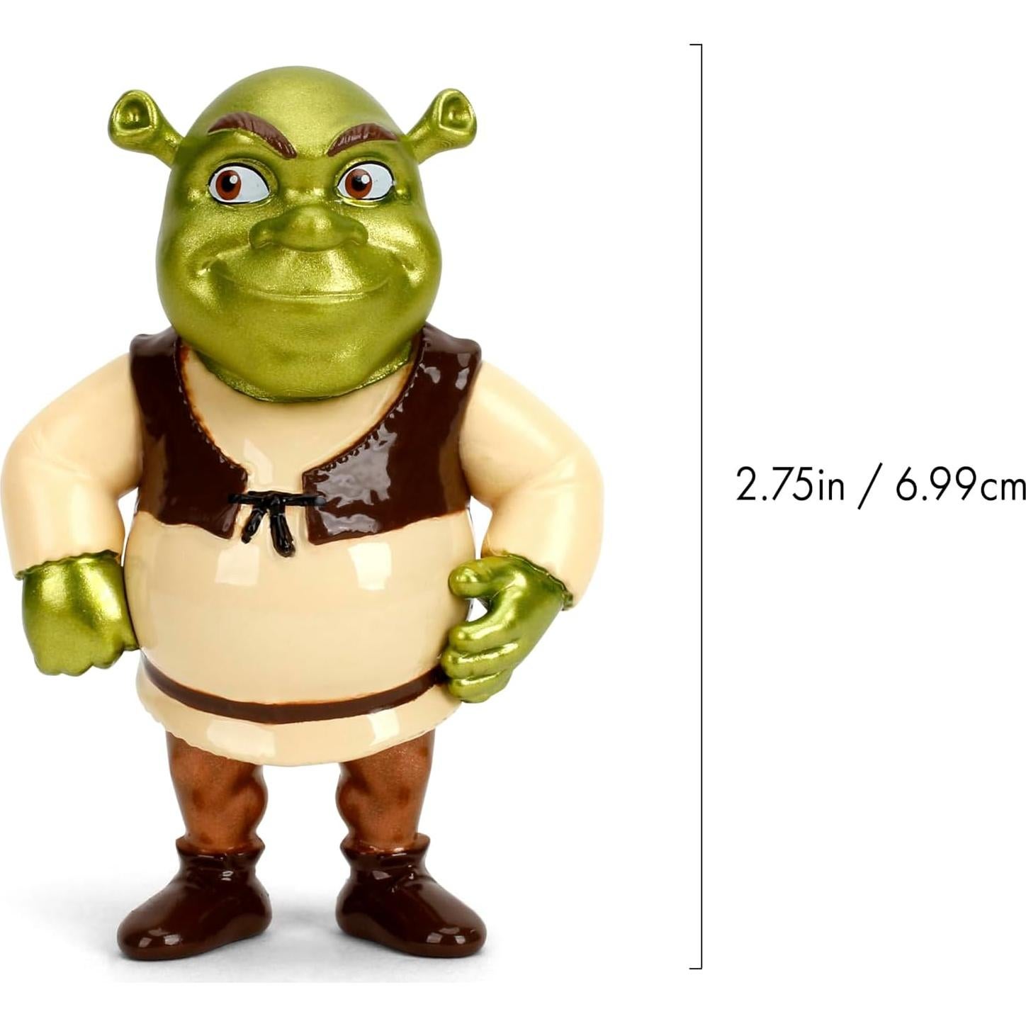 Figuras Coleccionables Shrek Jada Toys 4-Pack Metal 6.35 cm