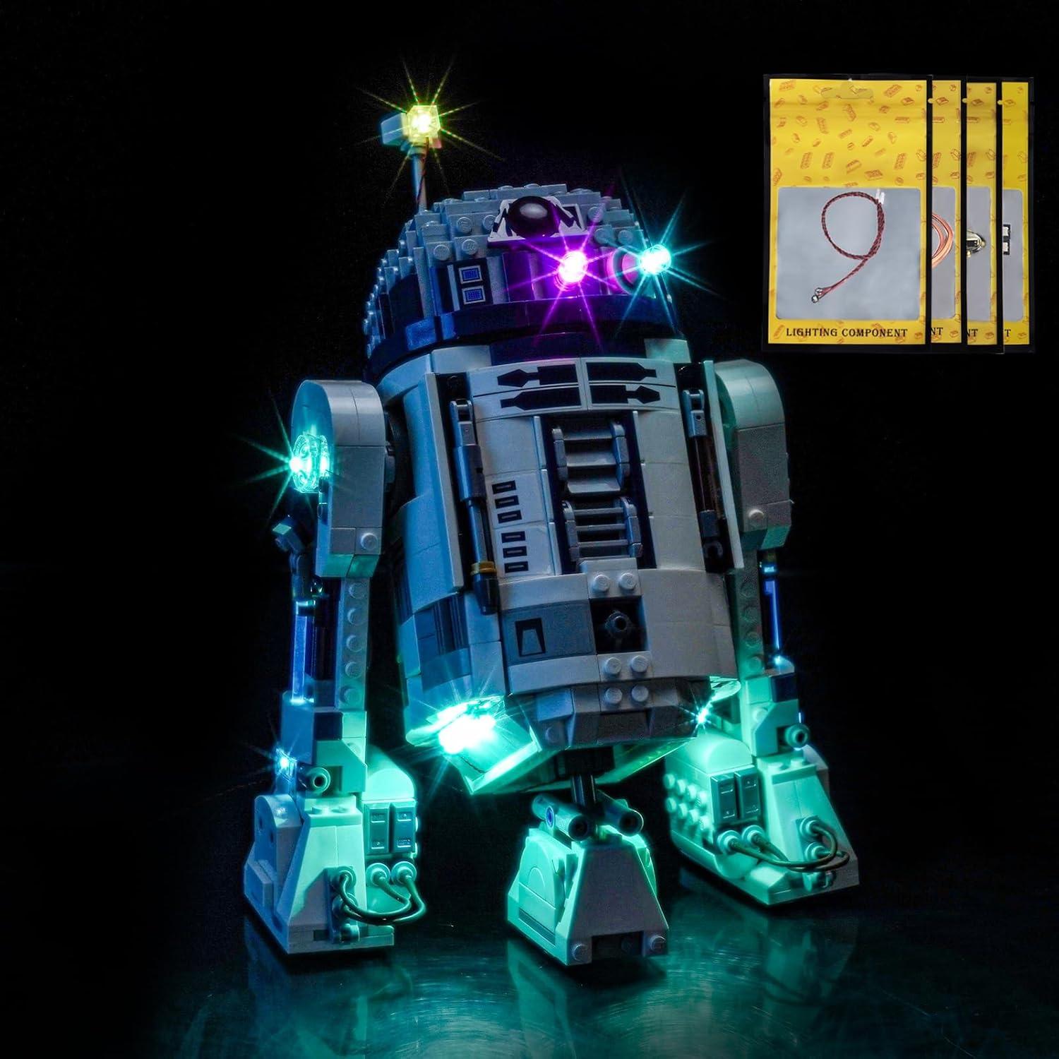 Kit de Luz LED Hilighting para Lego Star Wars R2-D2