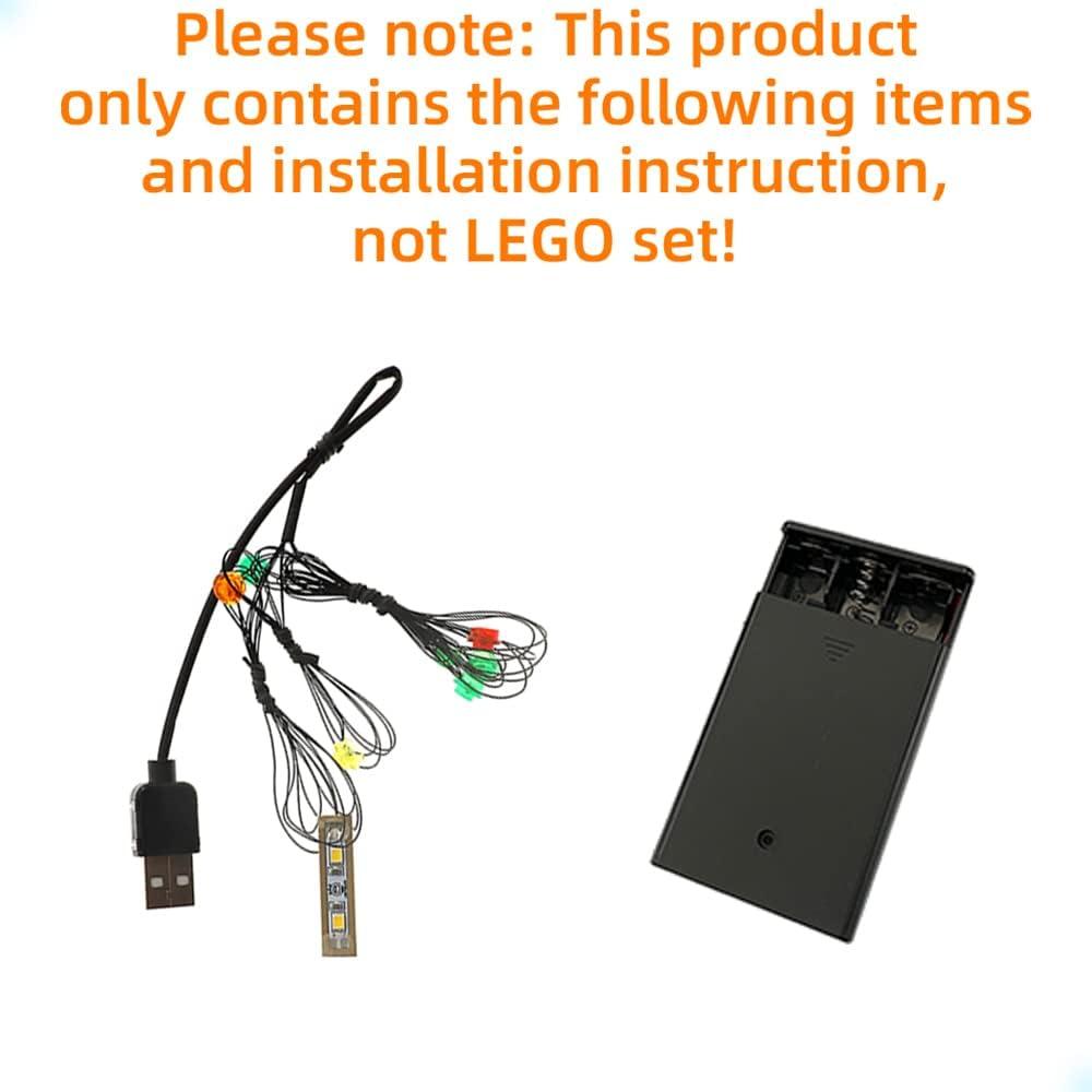 Kit de Luz LED GEAMENT para Diorama Lego 75330 - Iluminación Verde