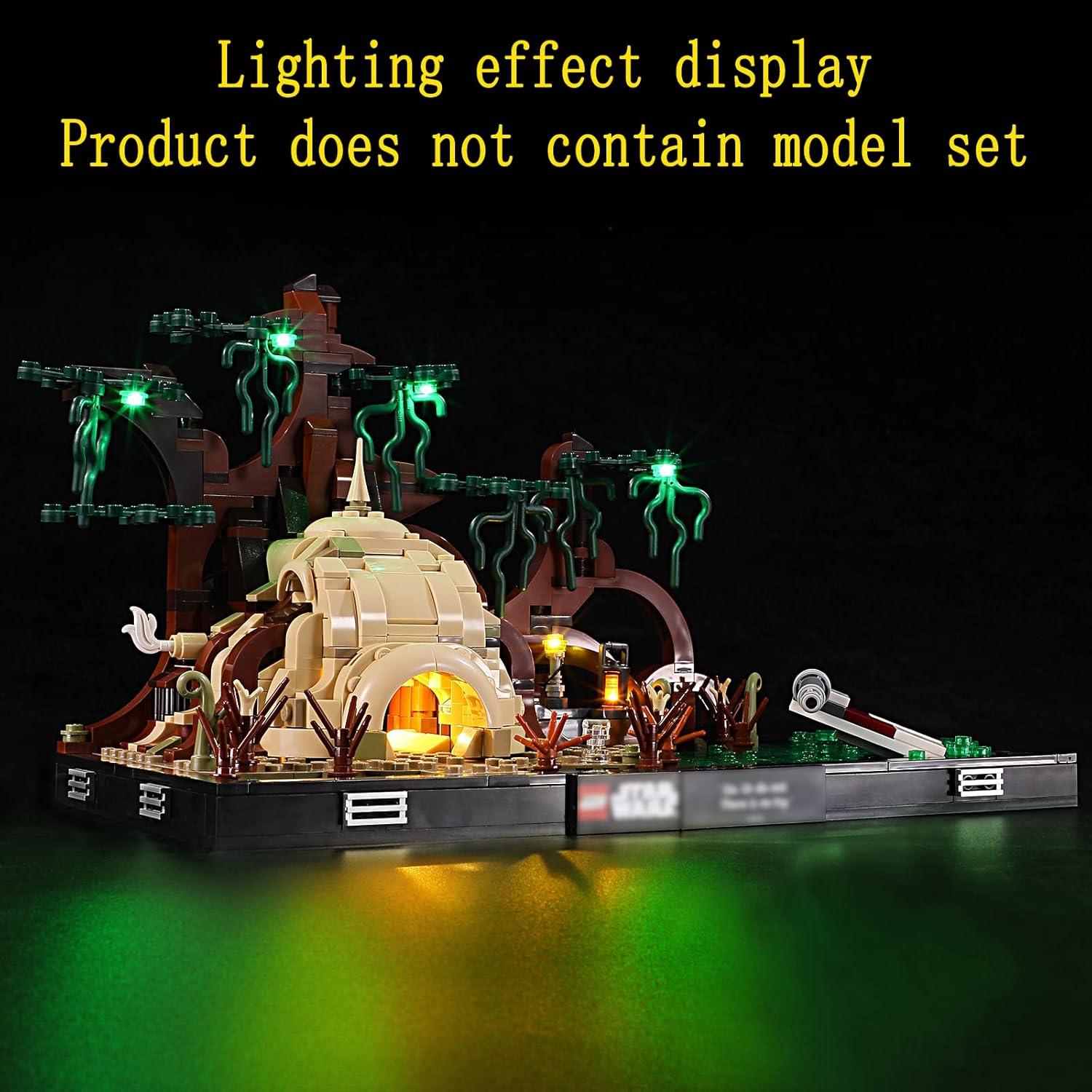 Kit de Luz LED GEAMENT para Diorama Lego 75330 - Iluminación Verde