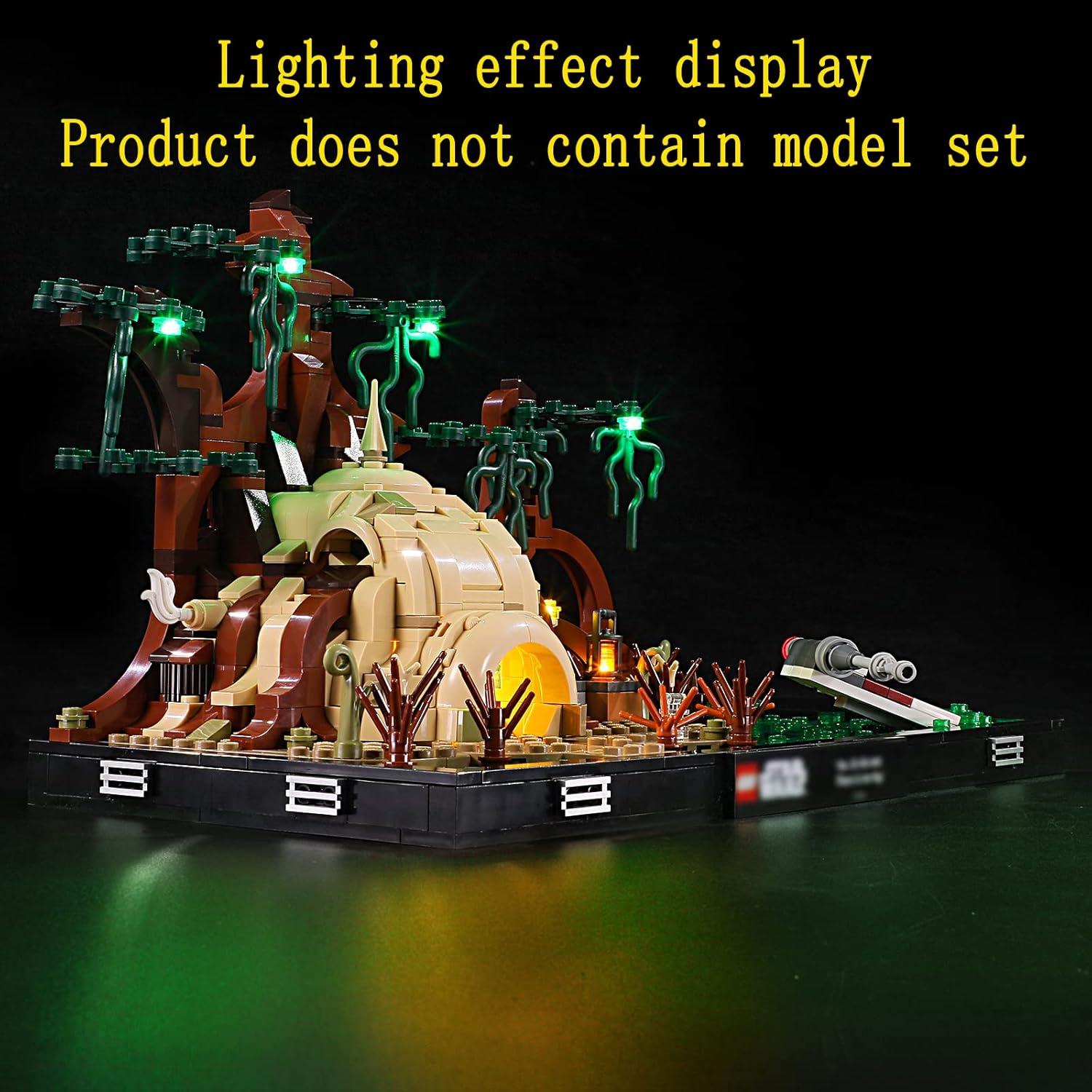 Kit de Luz LED GEAMENT para Diorama Lego 75330 - Iluminación Verde