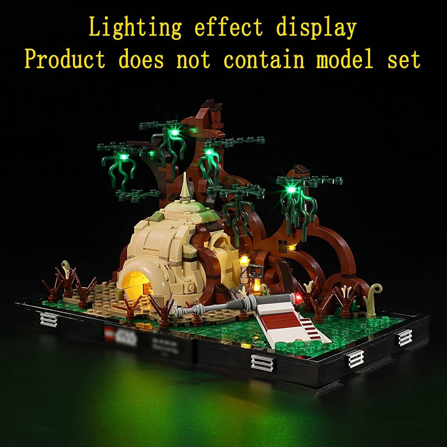 Kit de Luz LED GEAMENT para Diorama Lego 75330 - Iluminación Verde