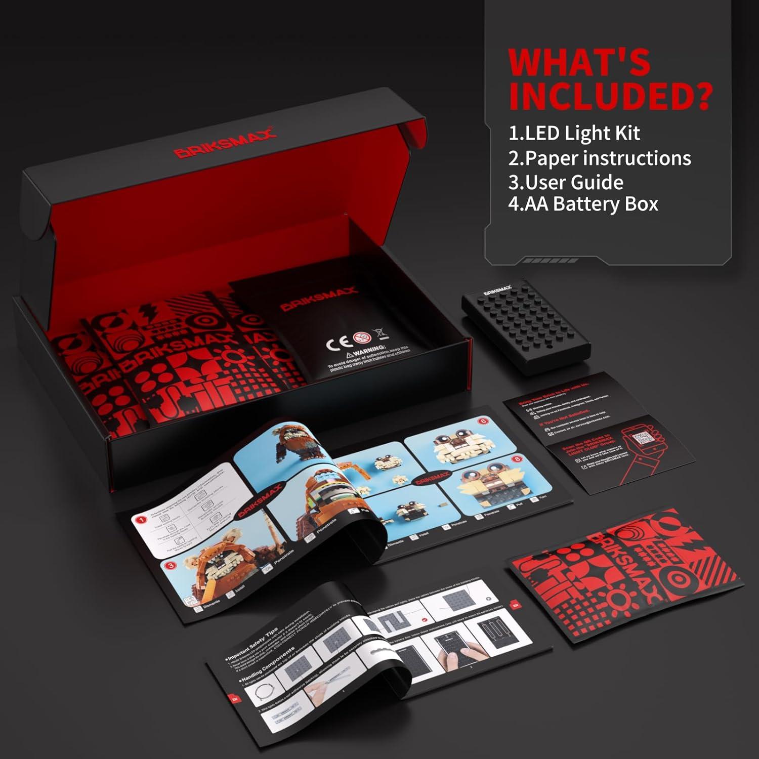 Kit de Luz LED BRIKSMAX 75430 para LEGO Star Wars Wicket