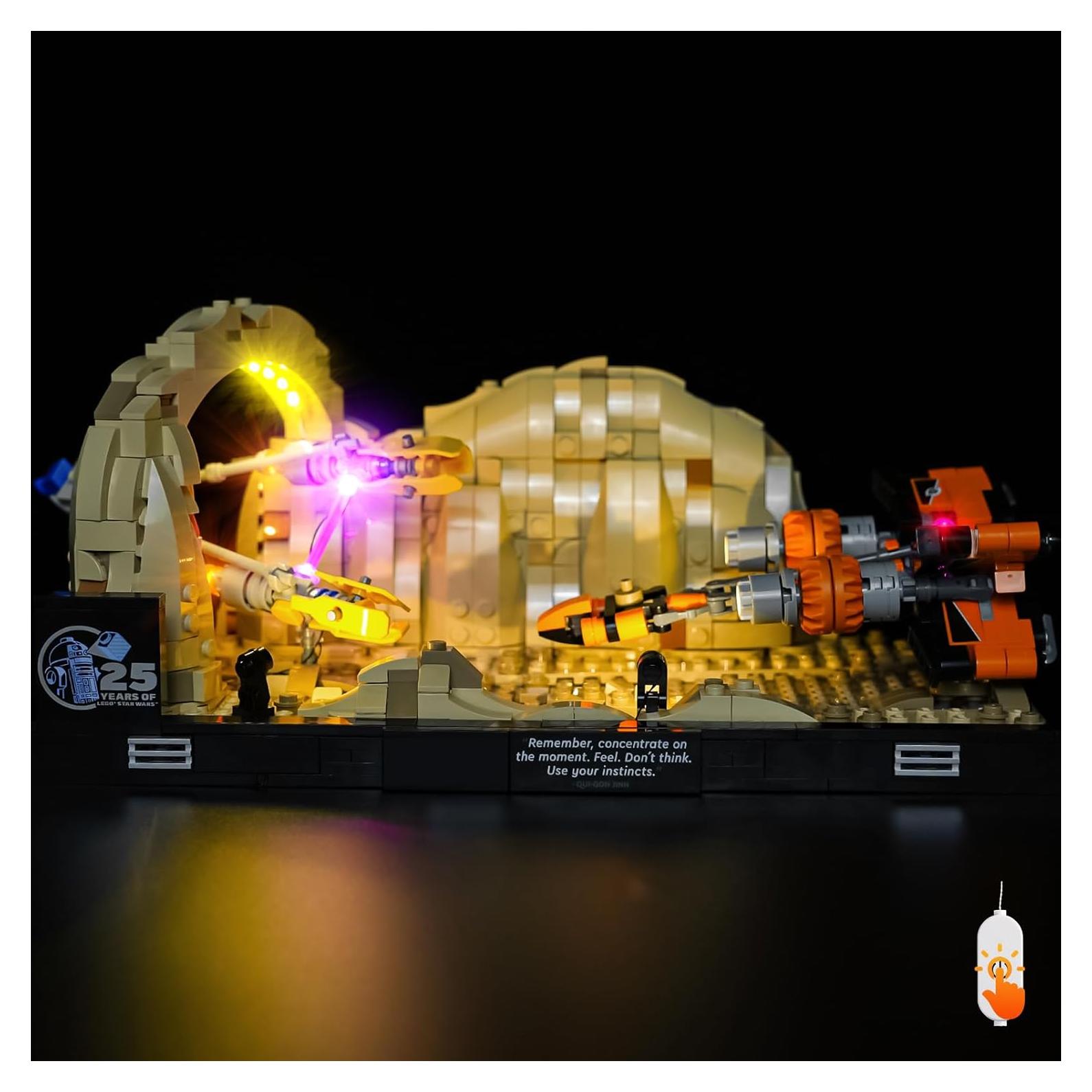 Kit de Iluminación LED BrickSoul para LEGO 75380 - Dimmable